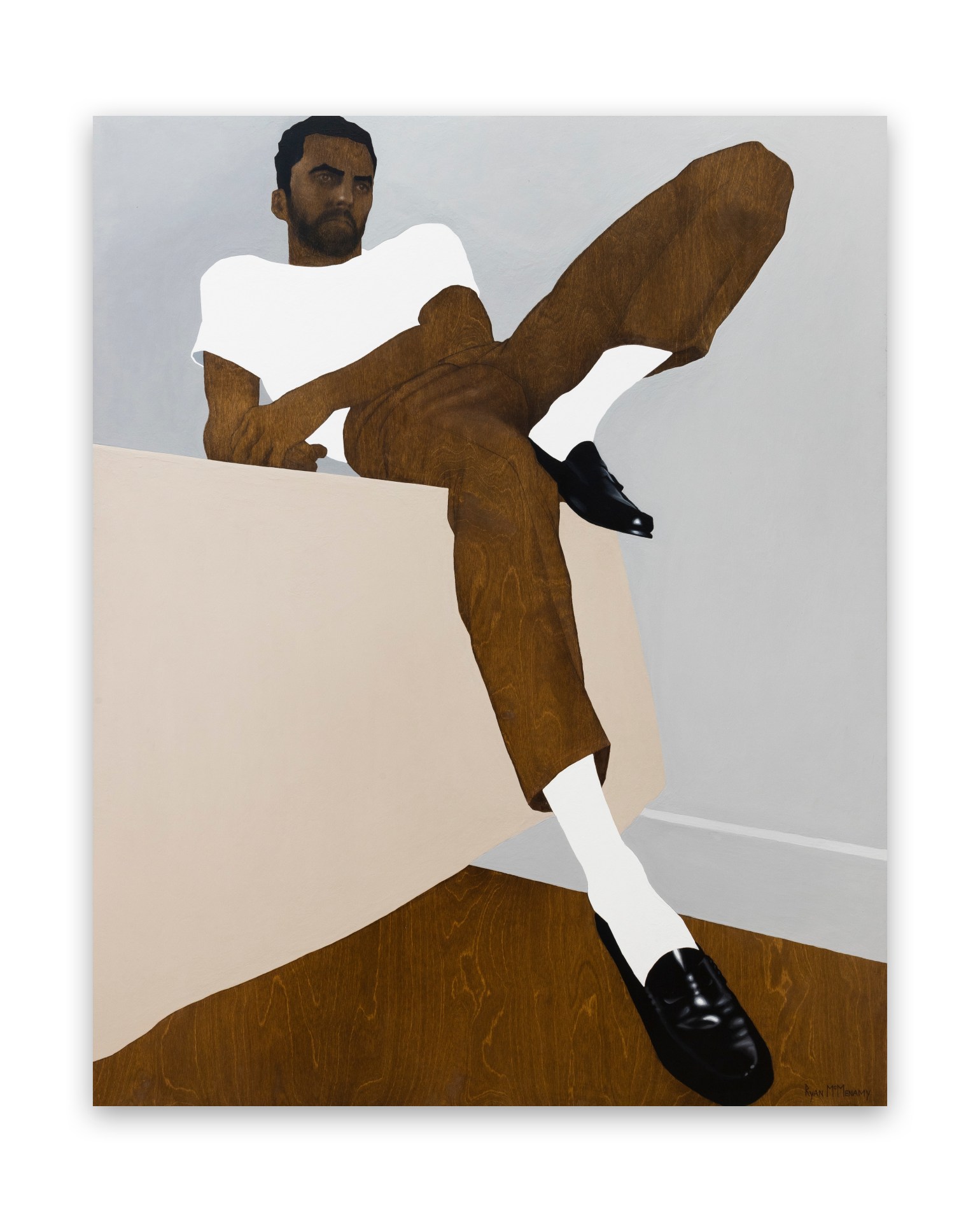 Ryan McMenamy, Figure on Panel 6, 2025