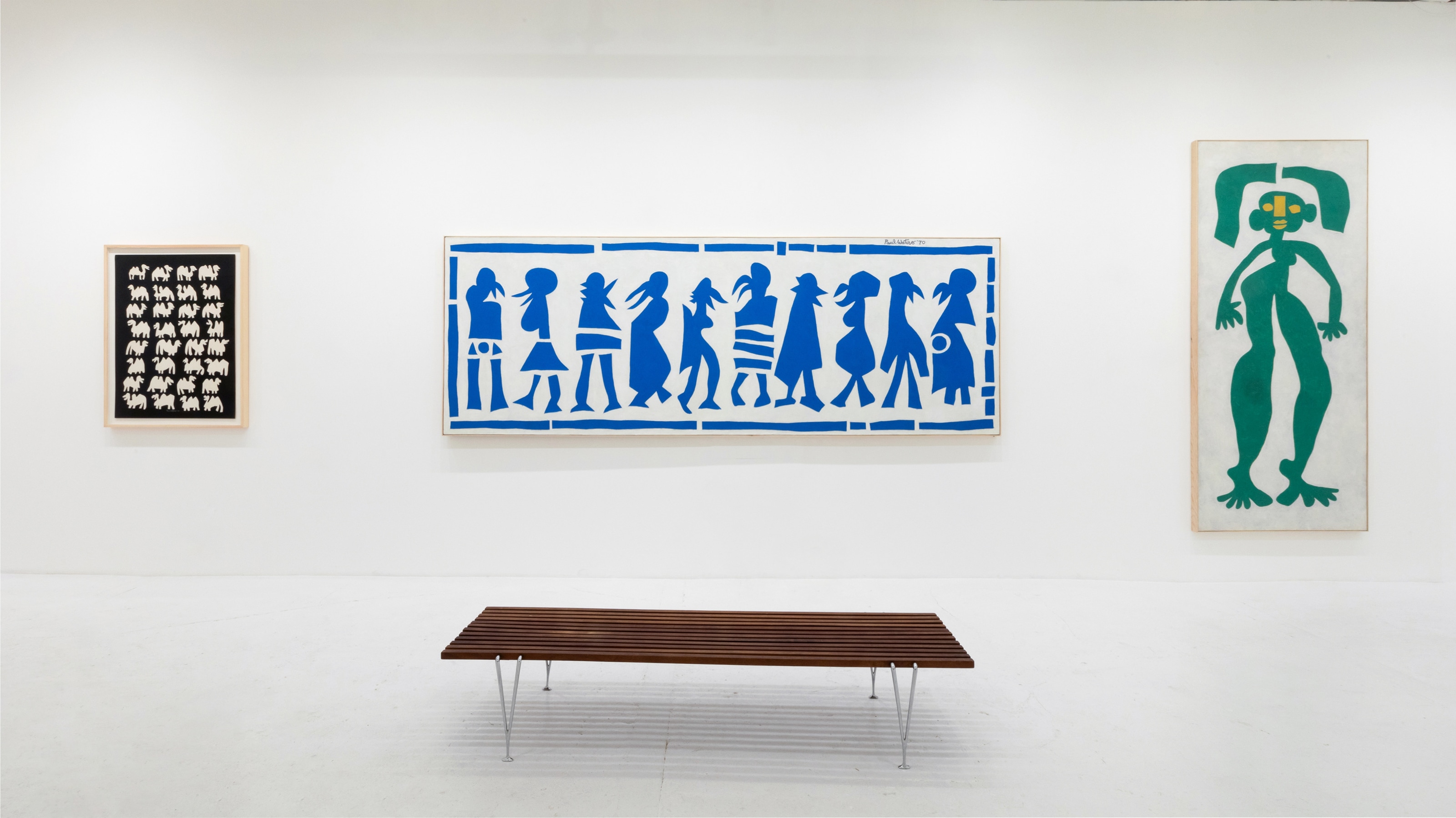 PAUL WATERS: IN THE BEGINNING, PAINTINGS FROM THE 1960S AND '70S