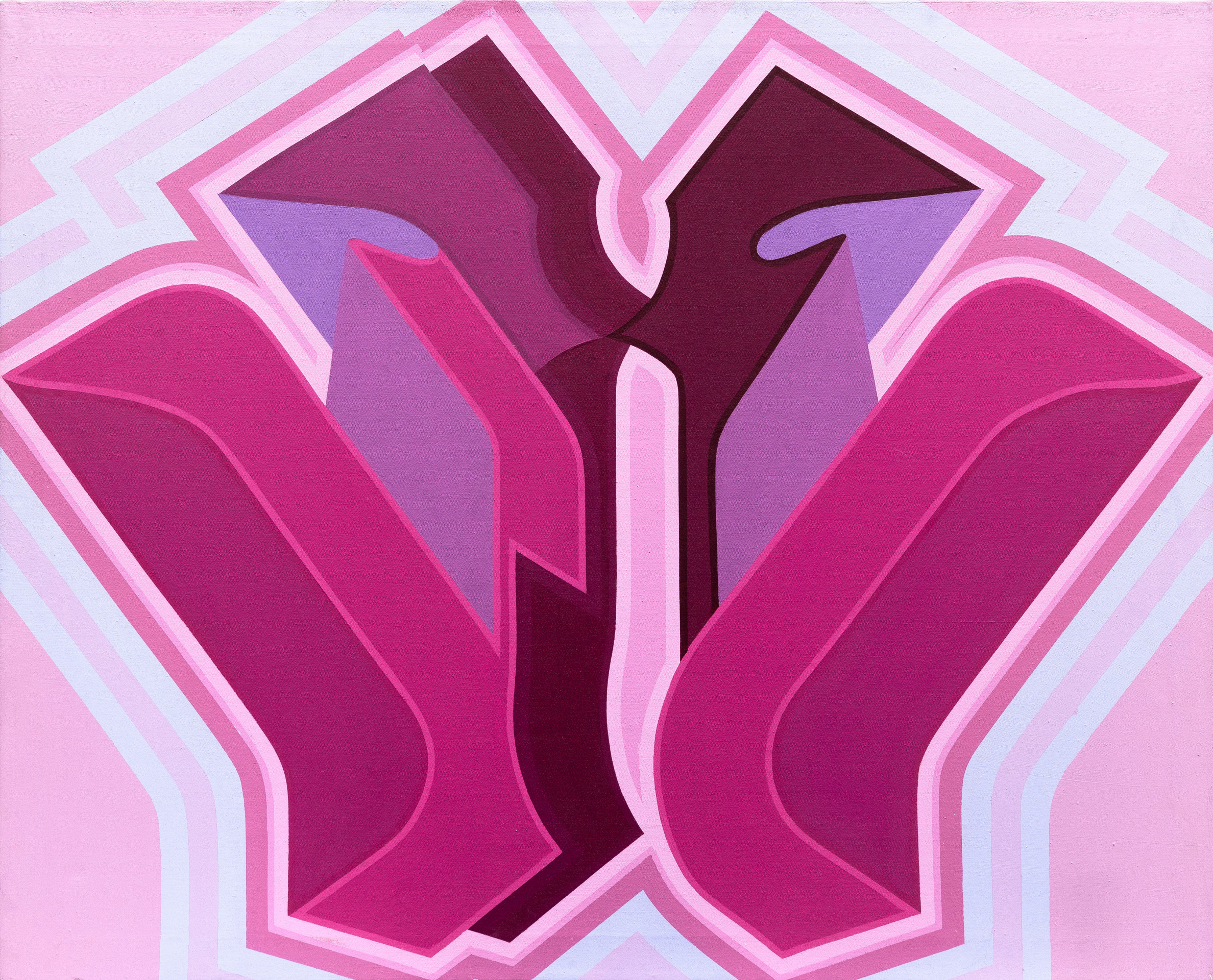 Evelyn L&oacute;pez de Guzm&aacute;n, Love Birds or The Kiss, 1979