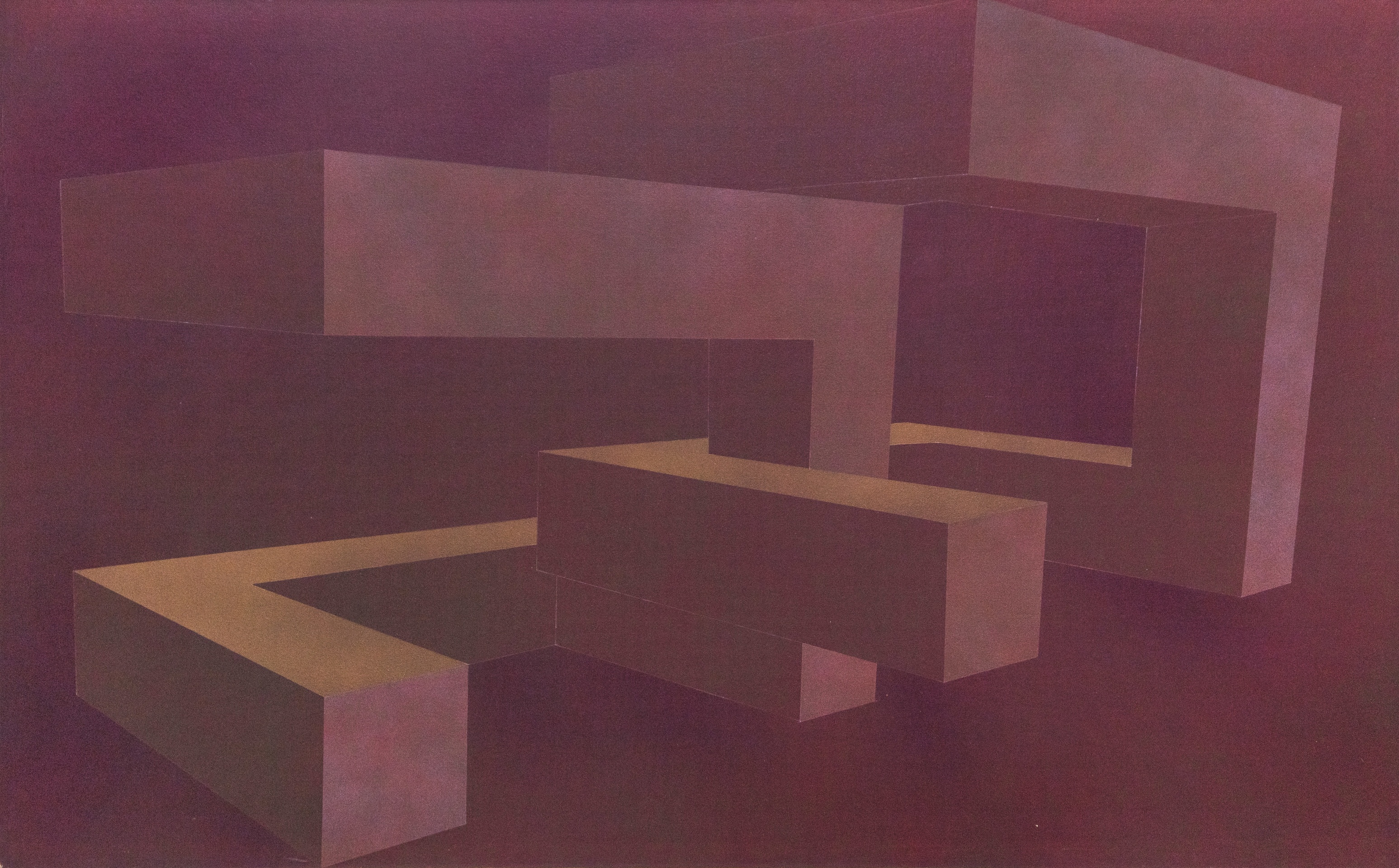 Miriam Schapiro, The Palace at 3:00 AM or Meander, 1971