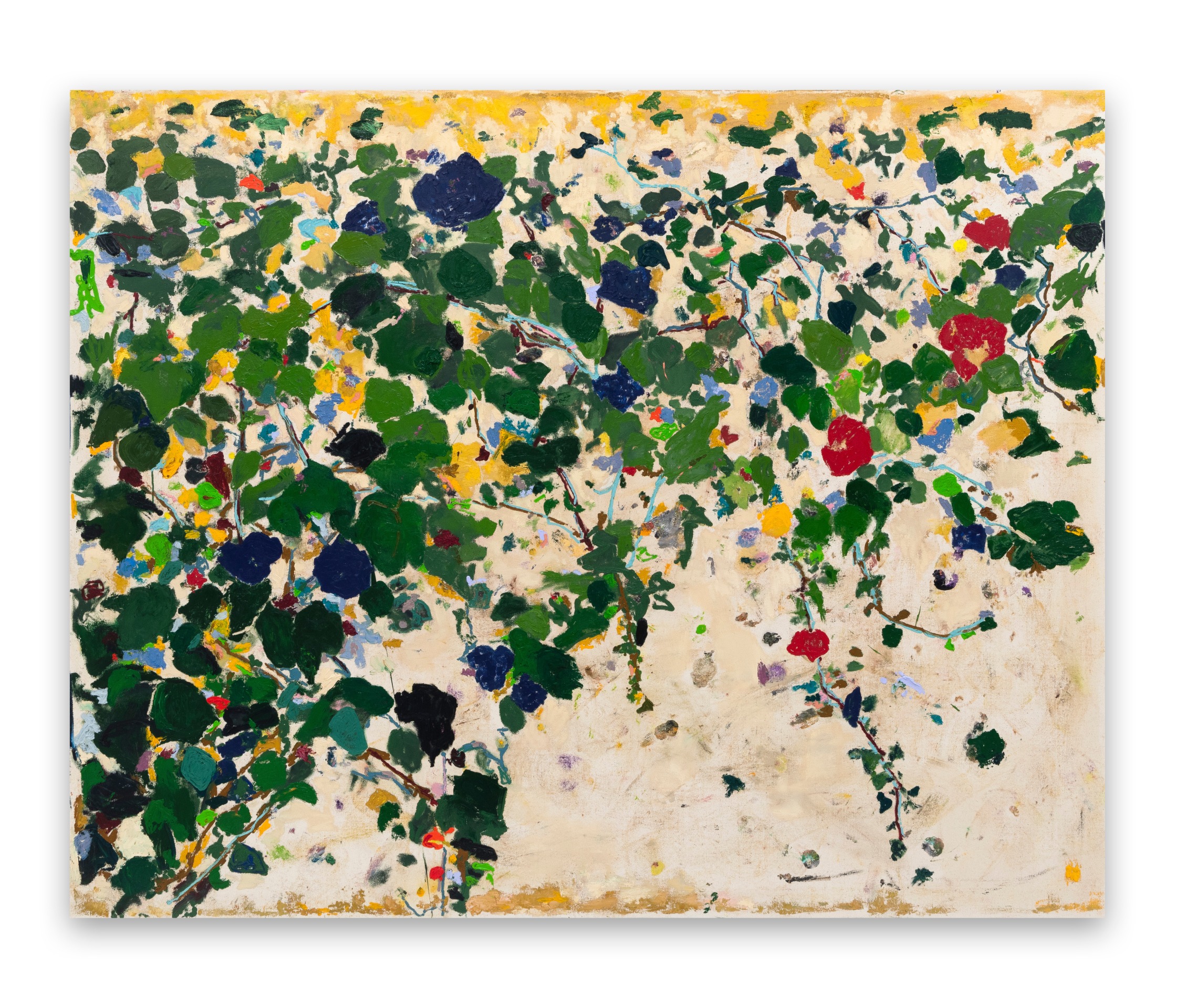 Hu&ecirc; Thi Hoffmaster, Untitled (I Wish You Bluebirds #8), 2025