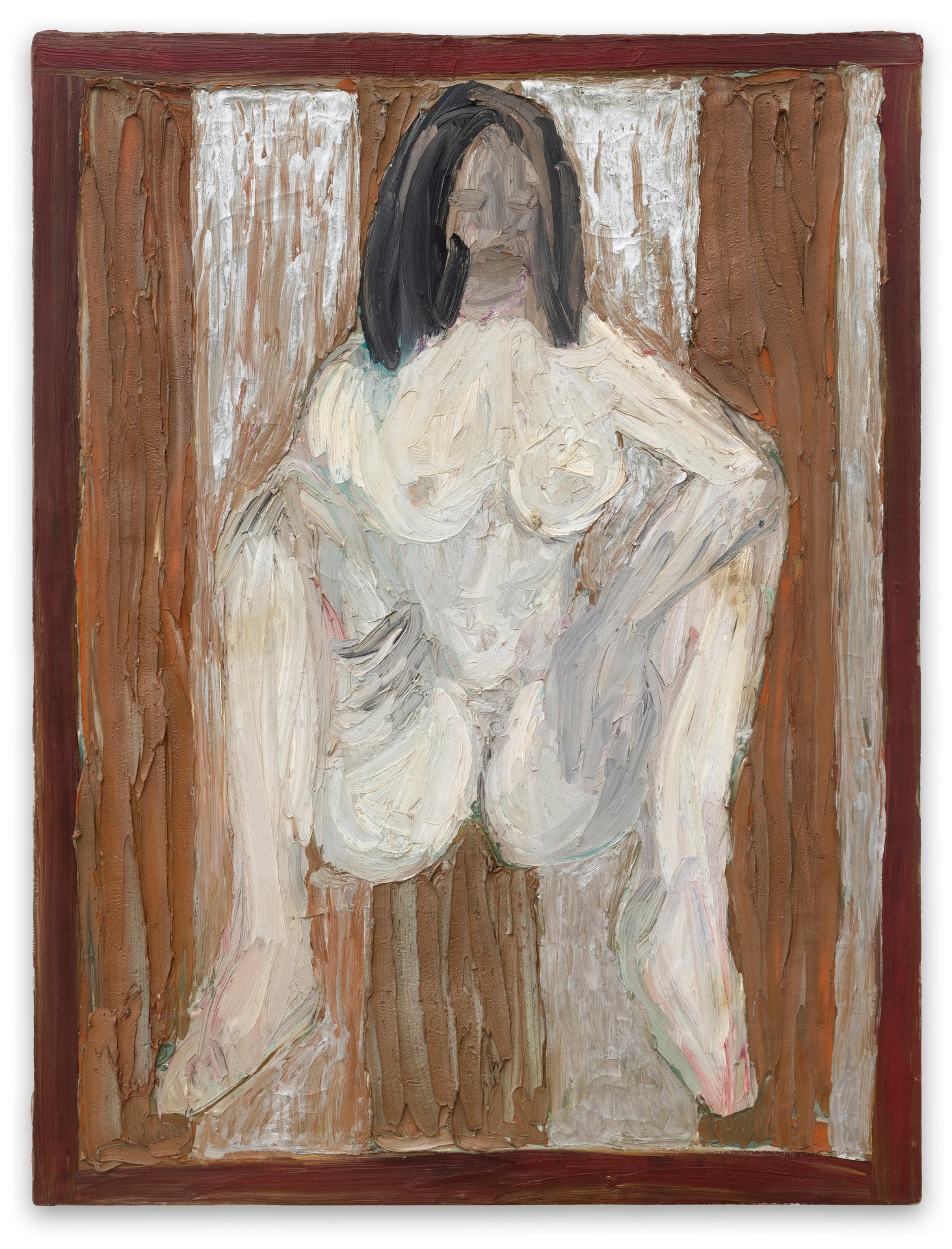 Lucas Samaras, Untitled (Portrait of Barbara Long), 1957&ndash;58