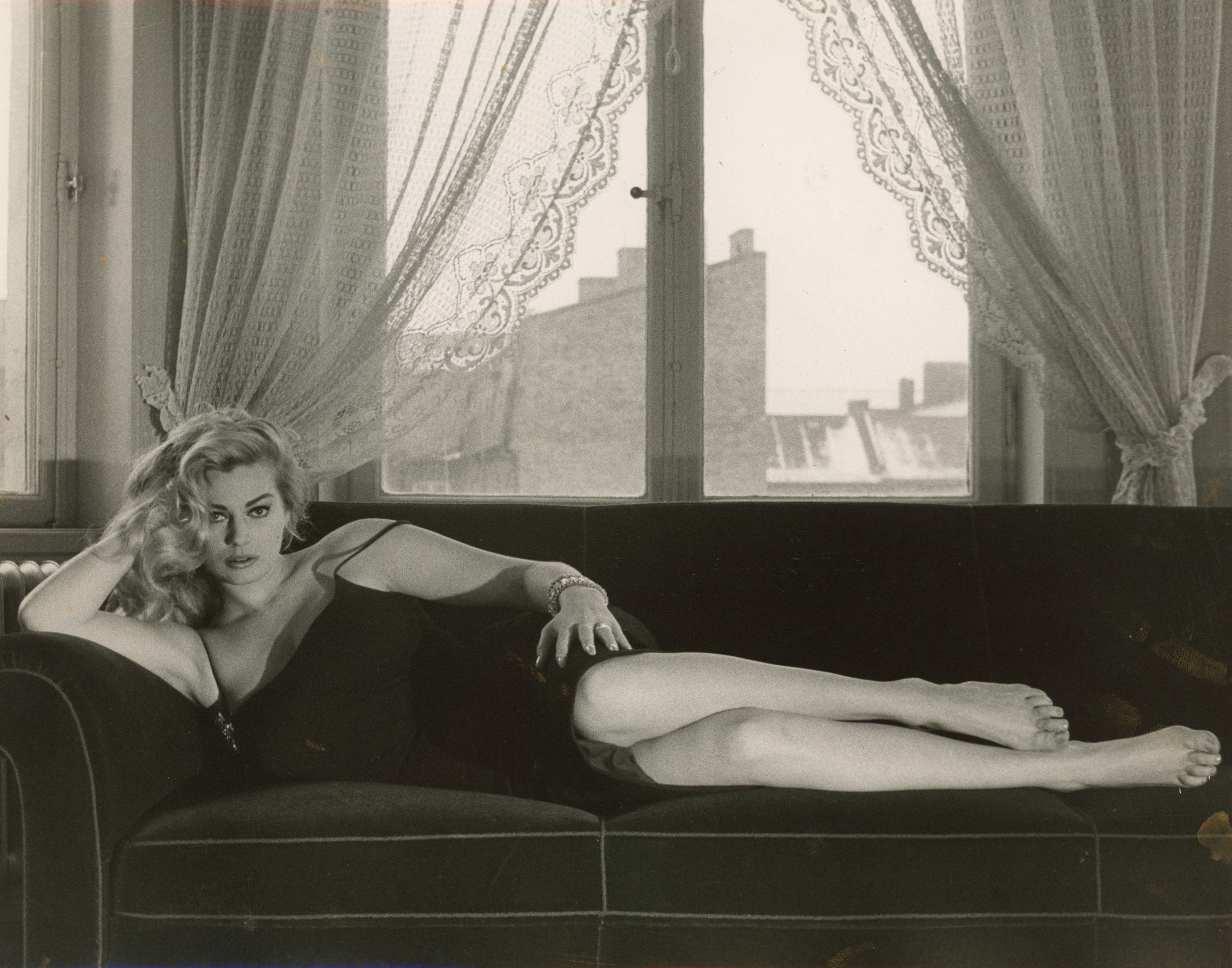 1. Sven-C&ouml;sta Johansson (Sweden, 1913-1997), Anita Ekberg, 1959, Vintage Gelatin Silver Print, 9.25&rdquo; x 11.75&rdquo;