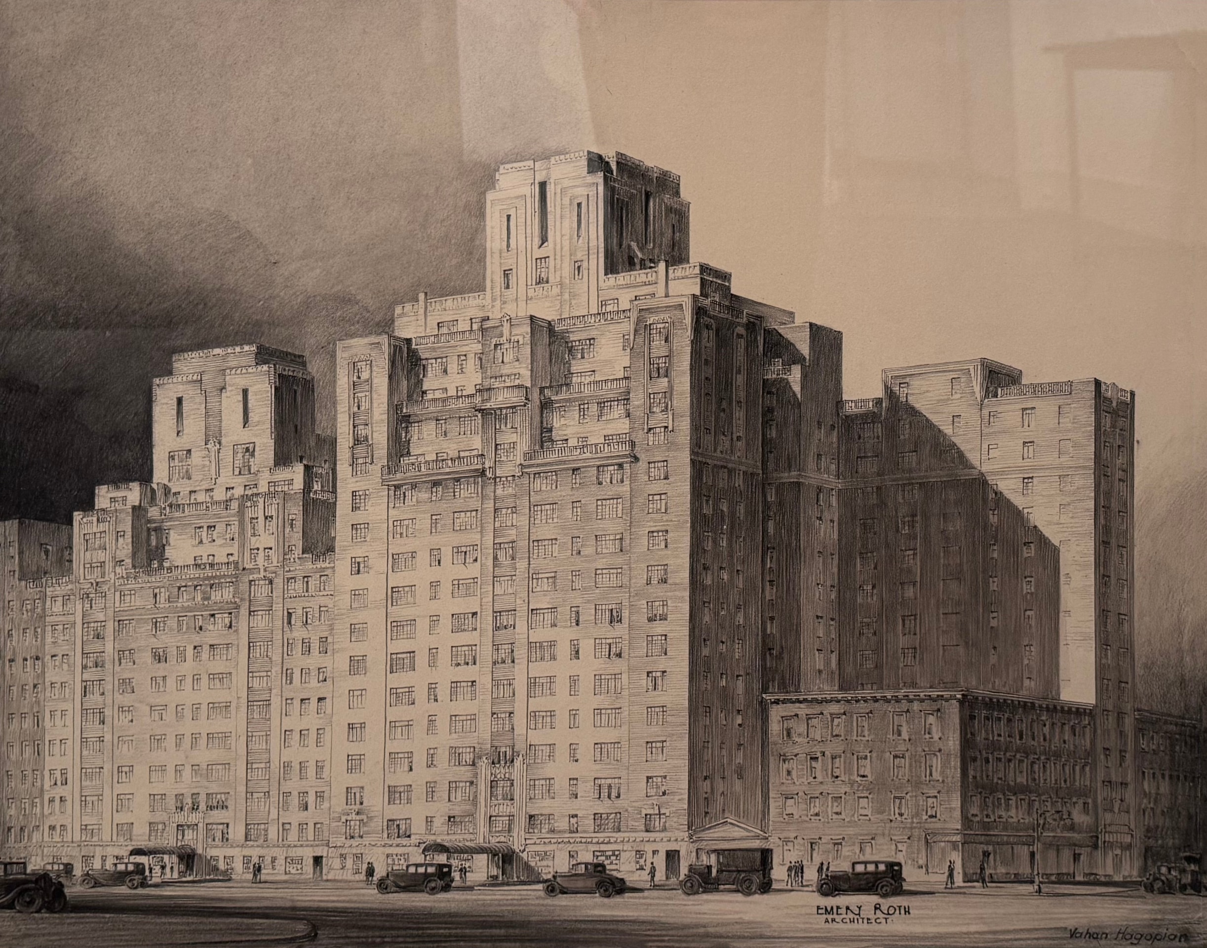 SOUTHGATE SKETCH BY VAHAN HAGOPIAN DESIGNED BY EMERY ROTH