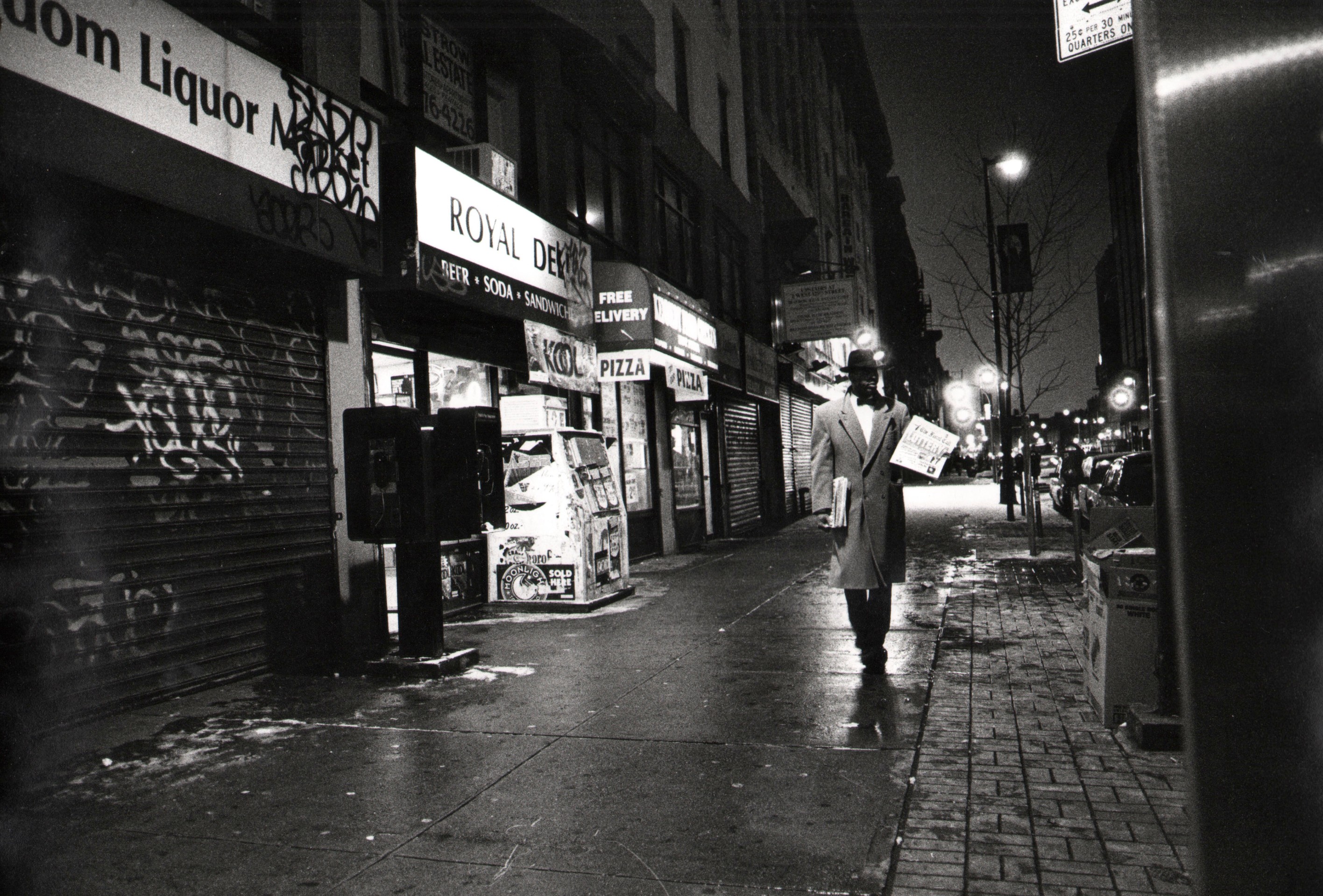 36. Ozier Muhammad, Muhammad Speaks on 125th Street - Harlem, NY c. 1995