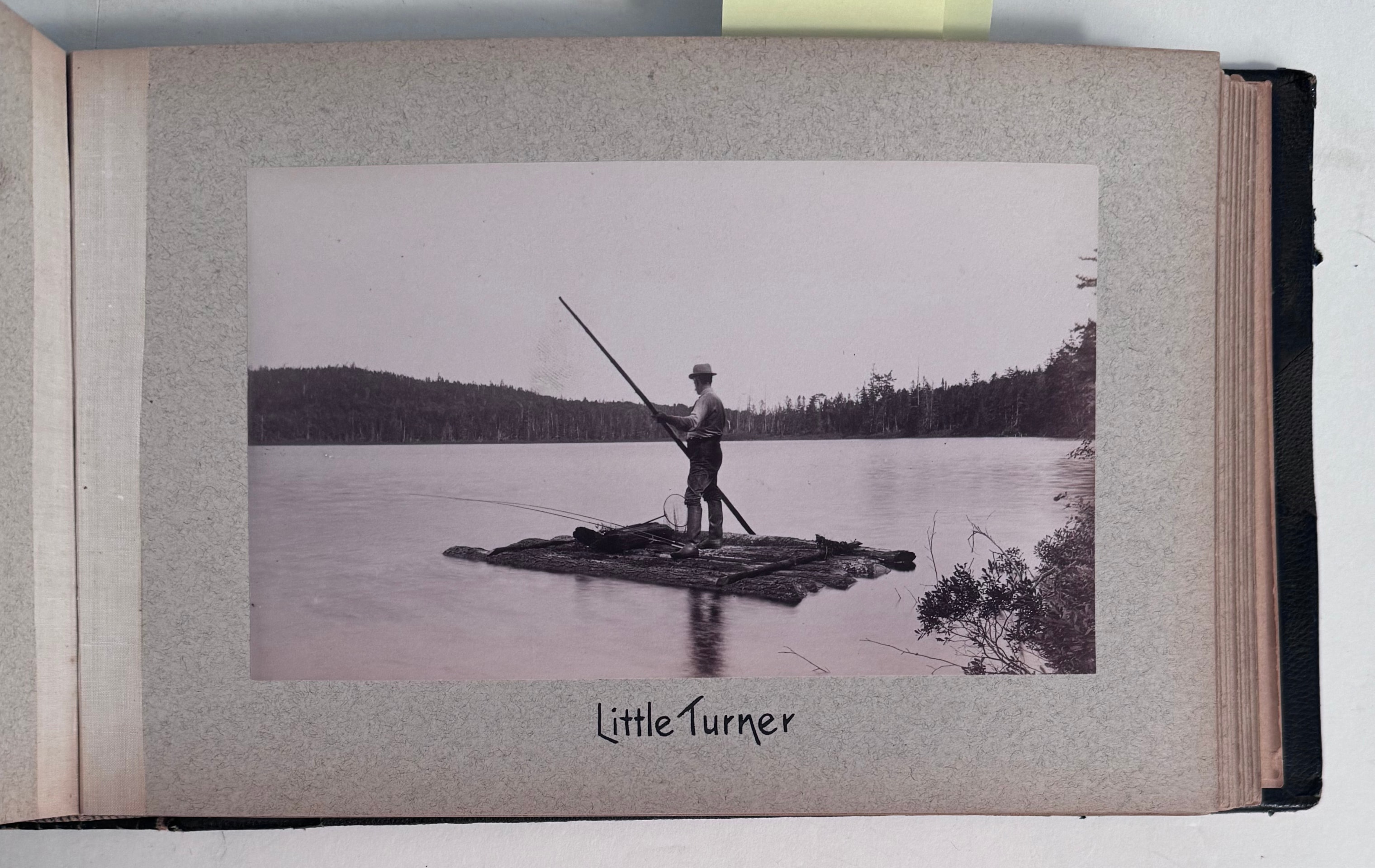 TURNER POND, MAINE FISHING AND CAMPING ALBUM