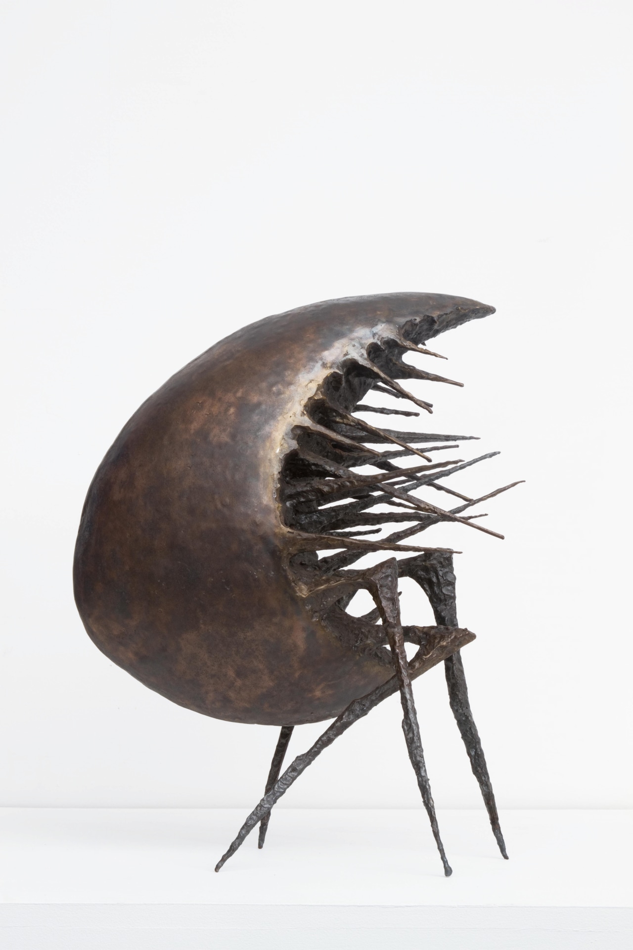 Michel Anasse's &quot;Relation Humaine&quot; Sculpture side view