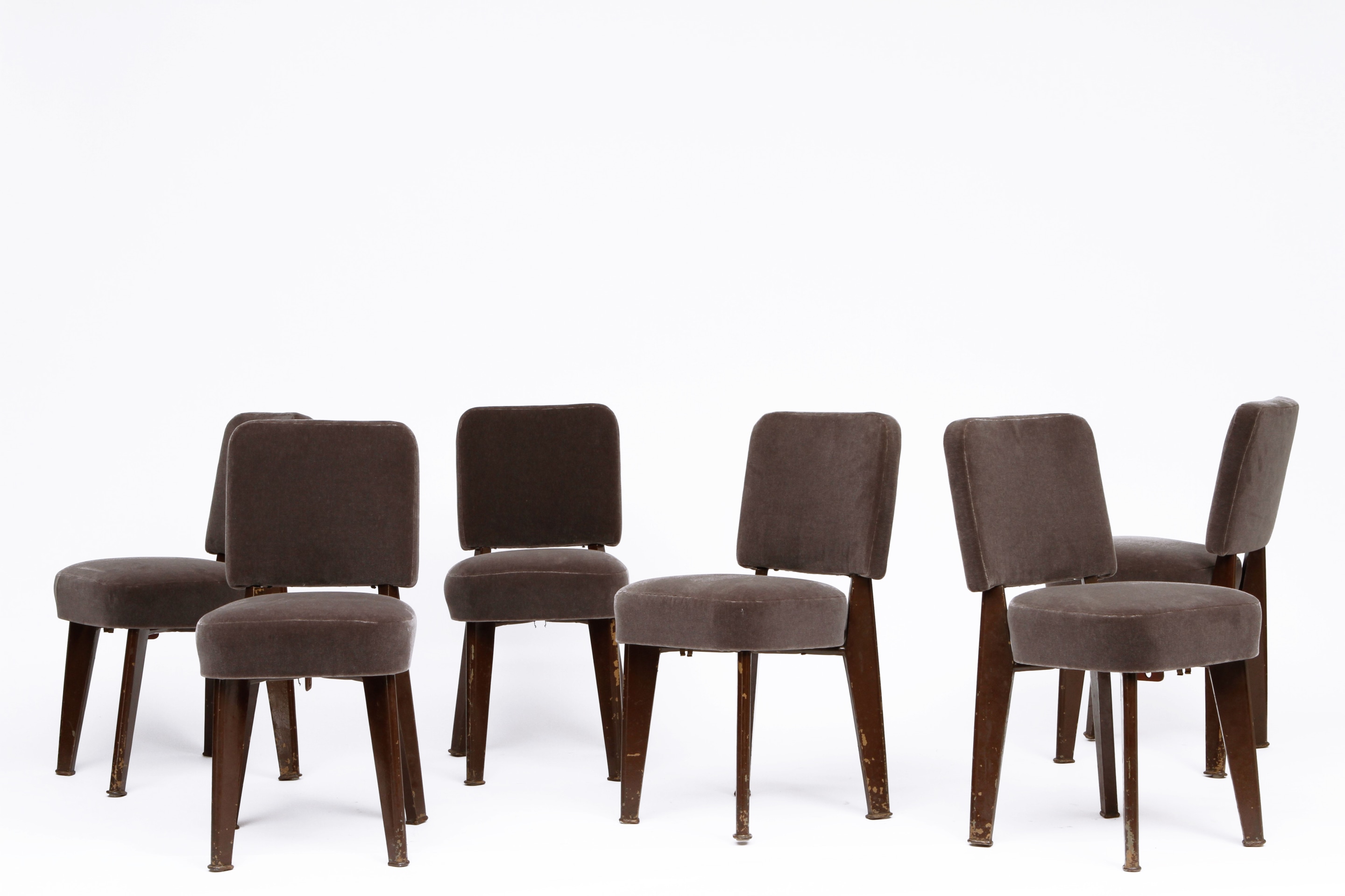 Dominique's Set of 6 chairs full view