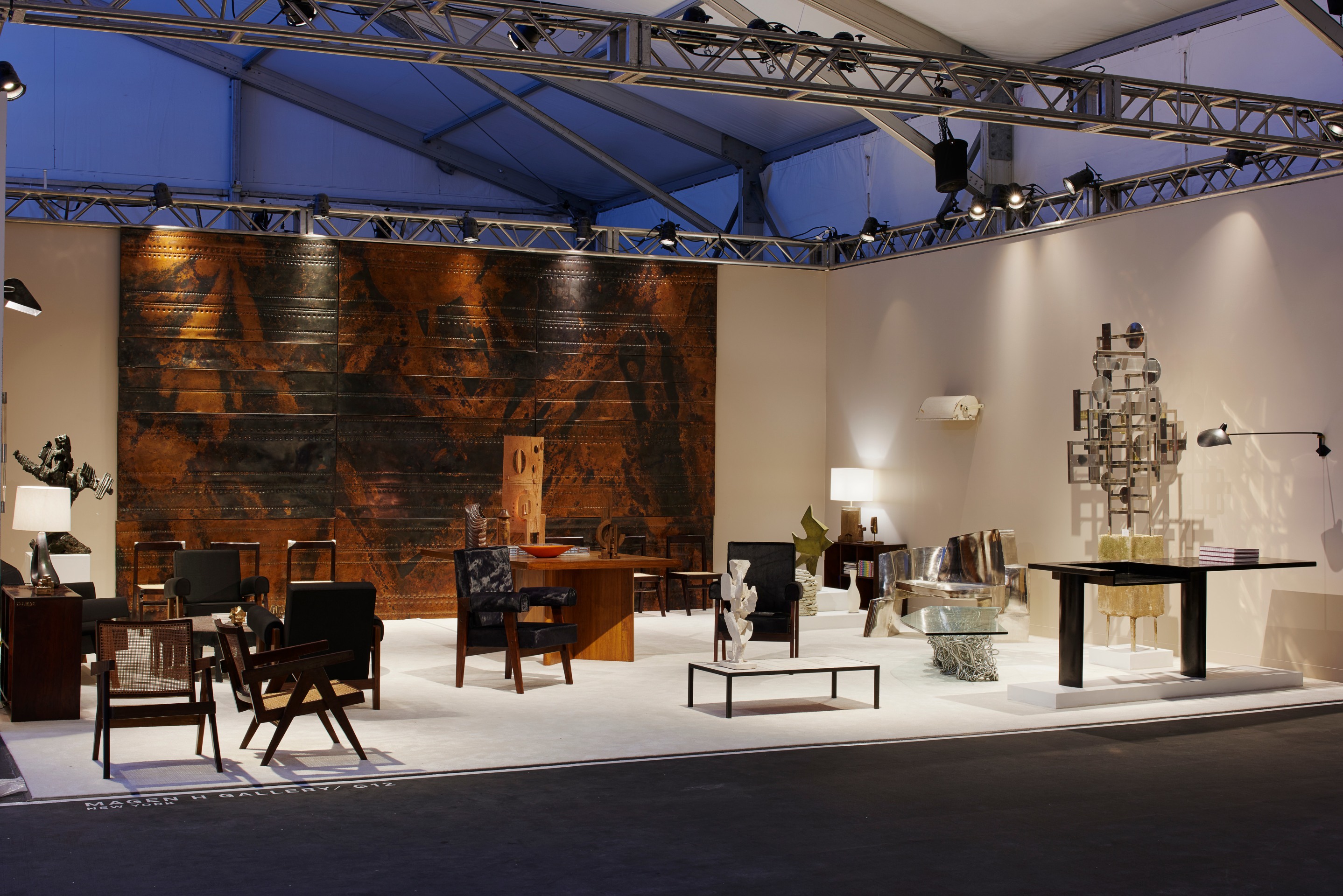 Magen H Gallery at Design Miami/ 2016, showing right side of the booth