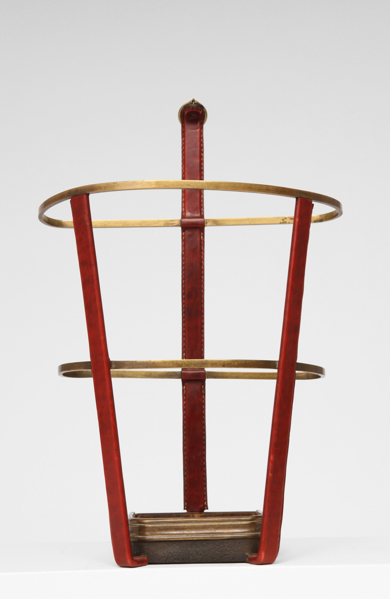 image of Jacques Adnet&nbsp;(1900-1984) Umbrella stand, c.1950 front view