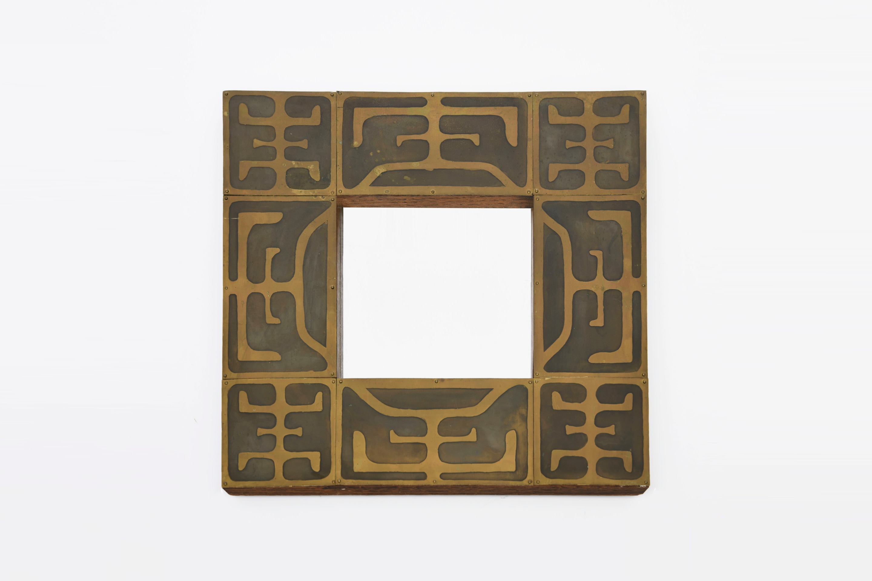 Jany Blazy's mirror, full straight view