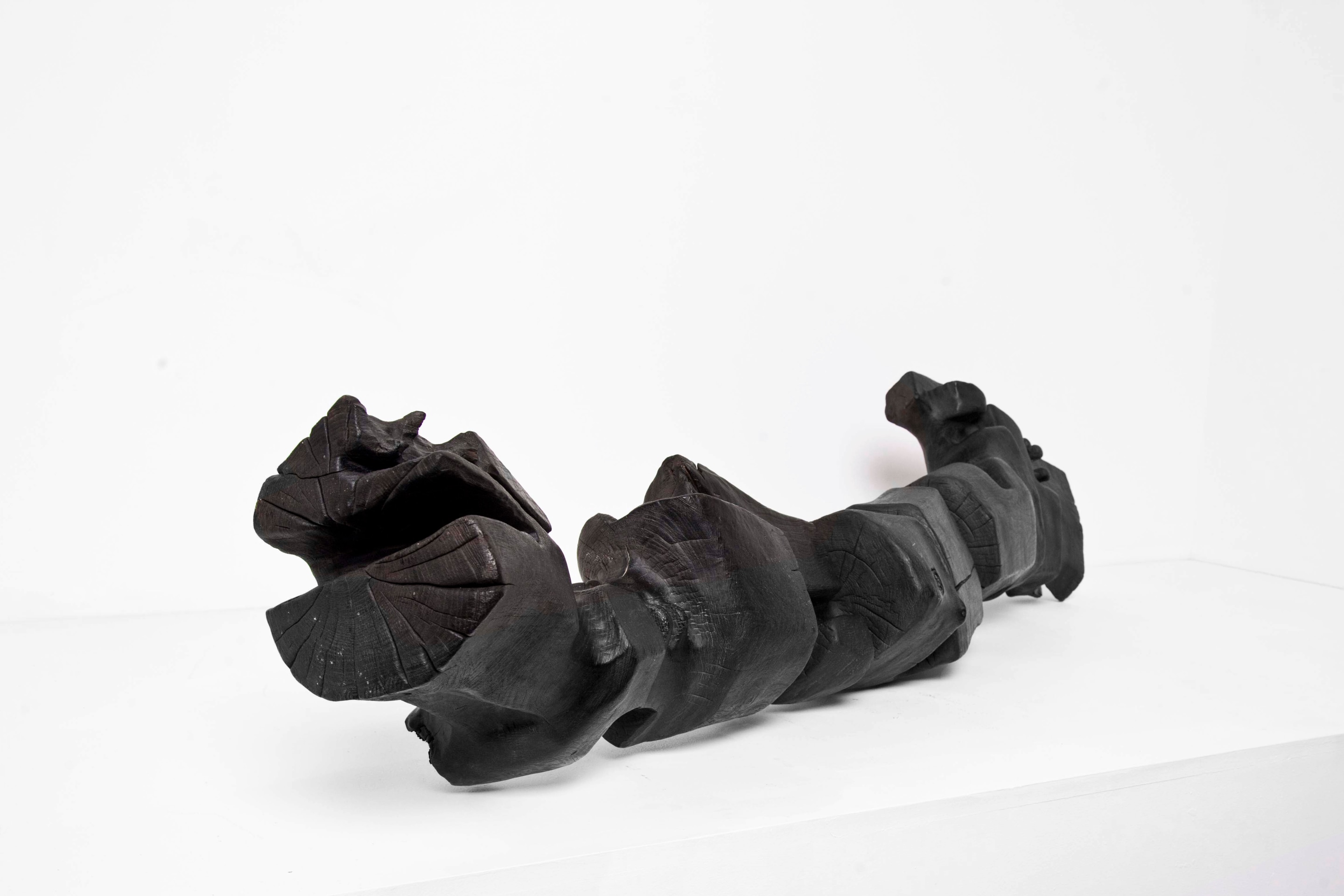 Michel Anasse's &quot;Rythmique&quot; sculpture diagonal view