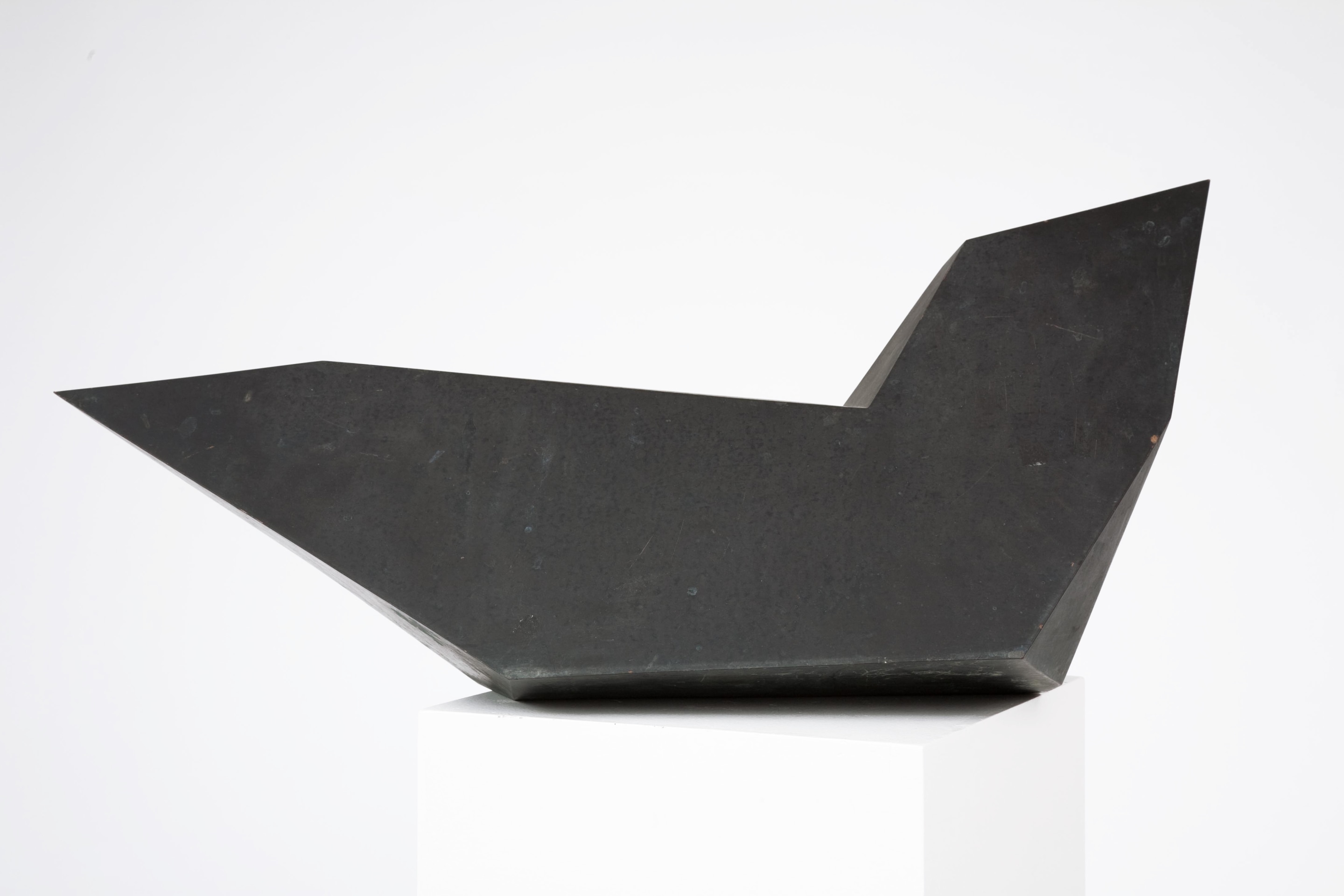 Rosalda Gilardi's &quot;Airone N 2&quot; sculpture back straight view