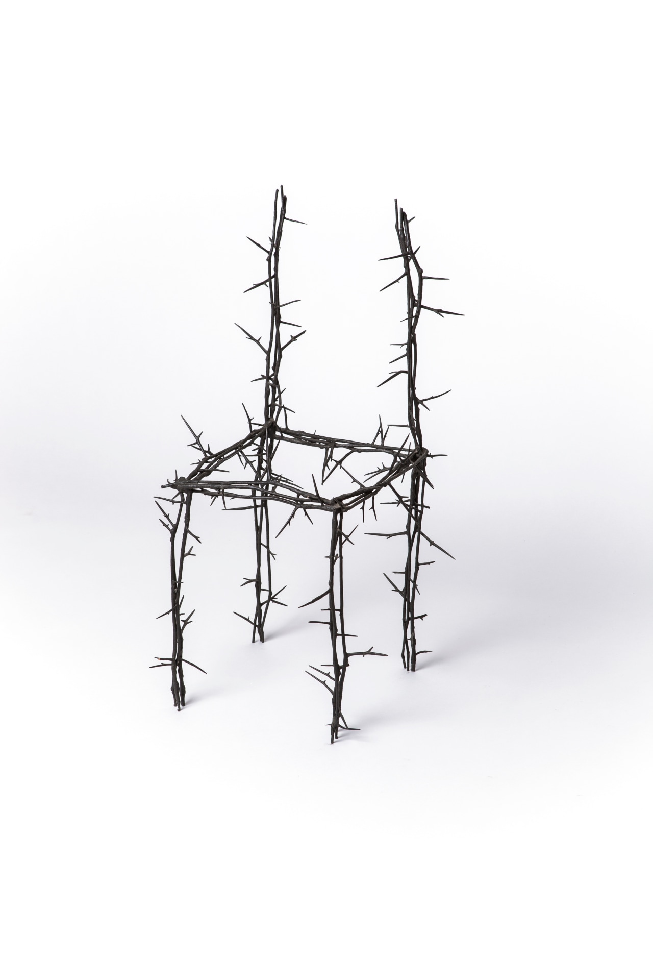 Michele Oka Doner's Terrible Chair, full diagonal view from the other side