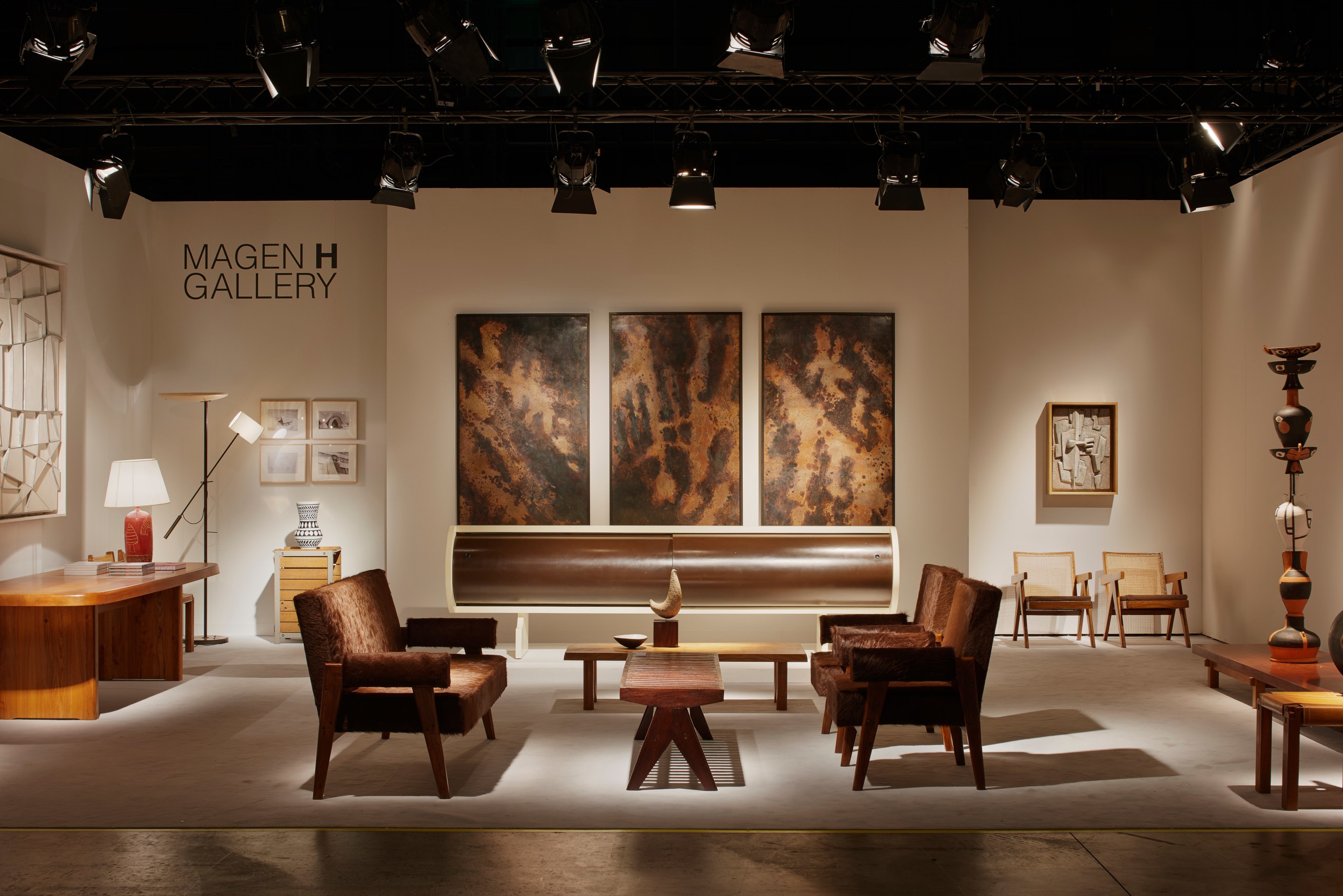 Full installation image of booth