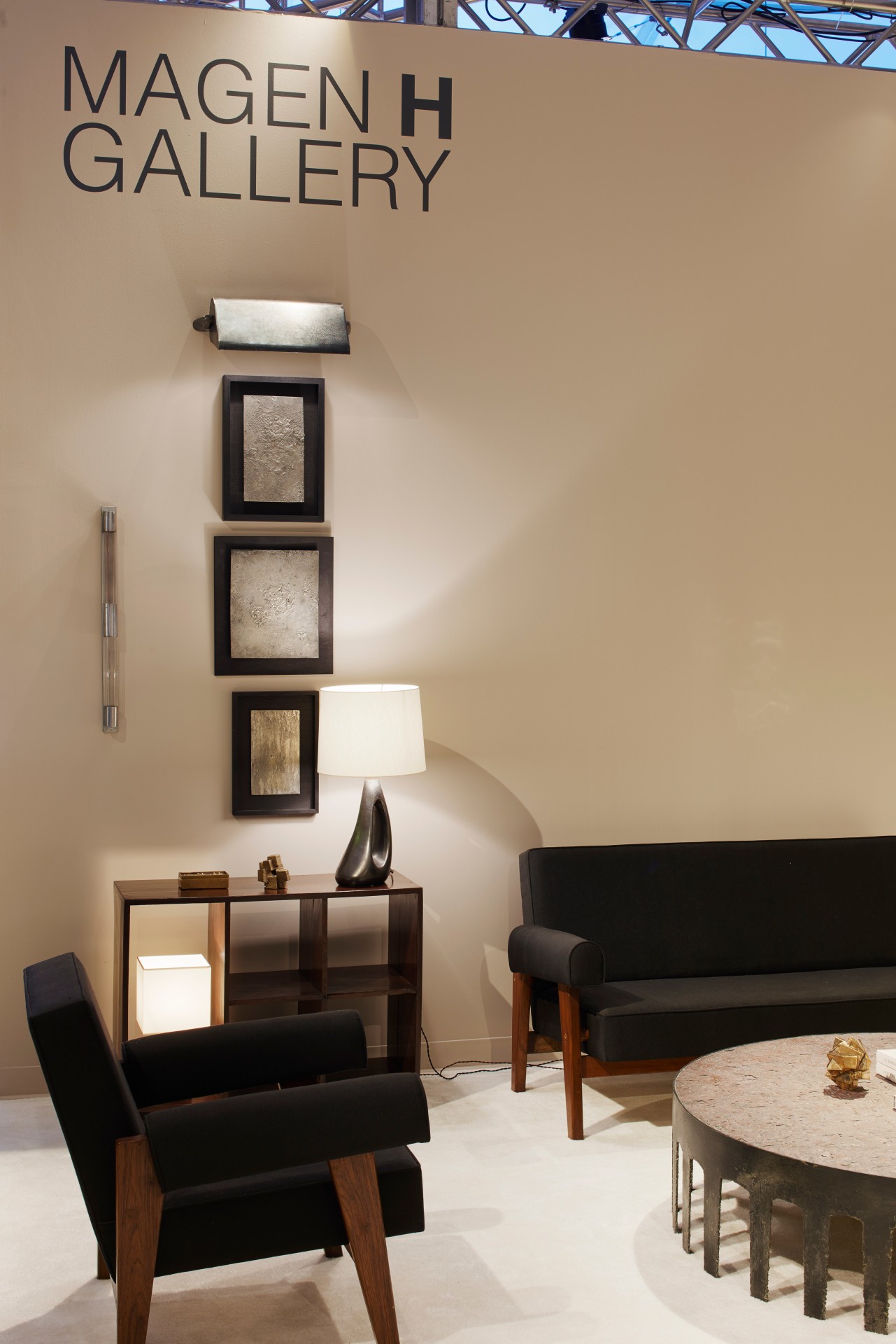 Magen H Gallery booth at Design Miami/ 2016, view of one section of the booth