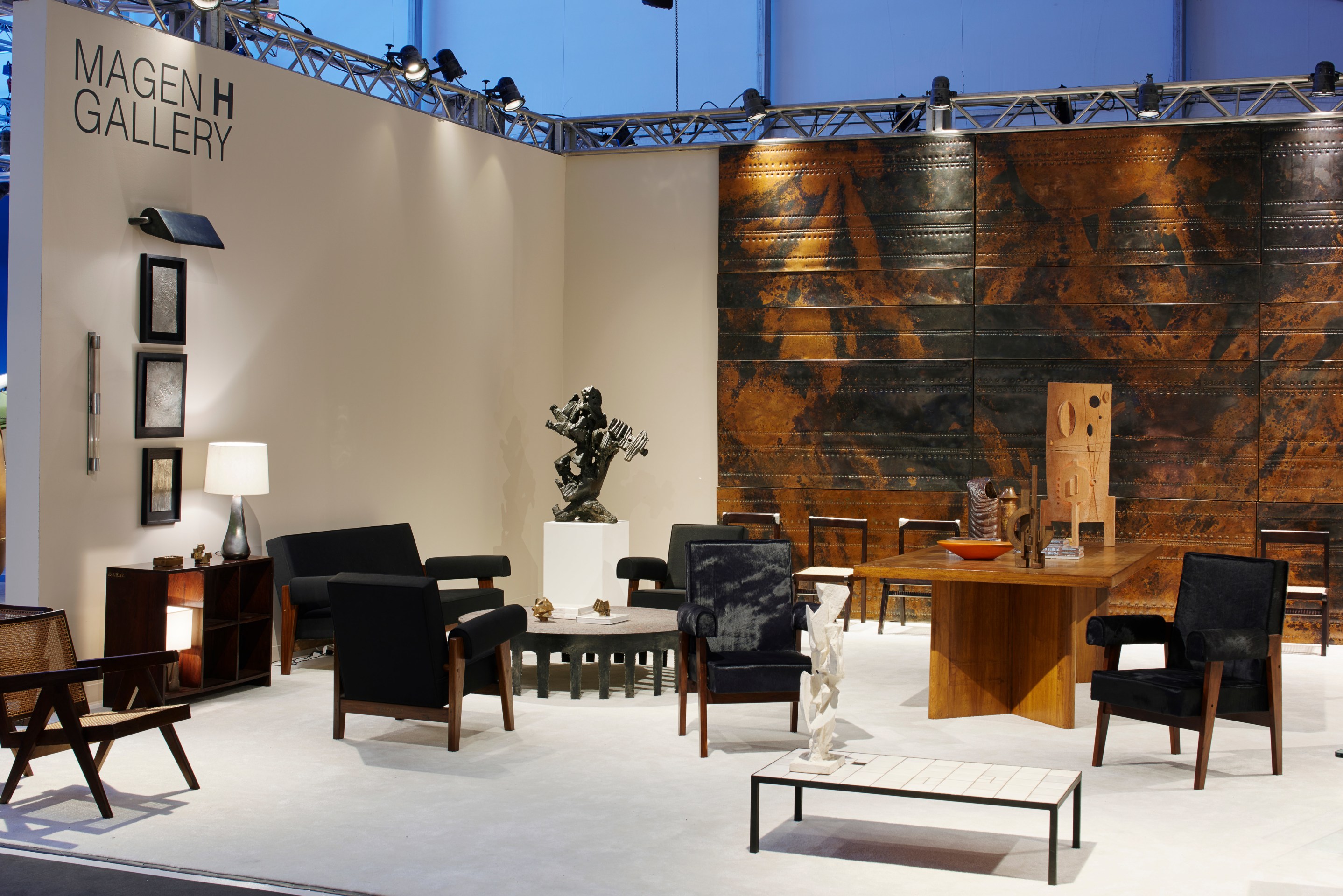 Magen H Gallery at Design Miami/ 2016, showing left side of the booth