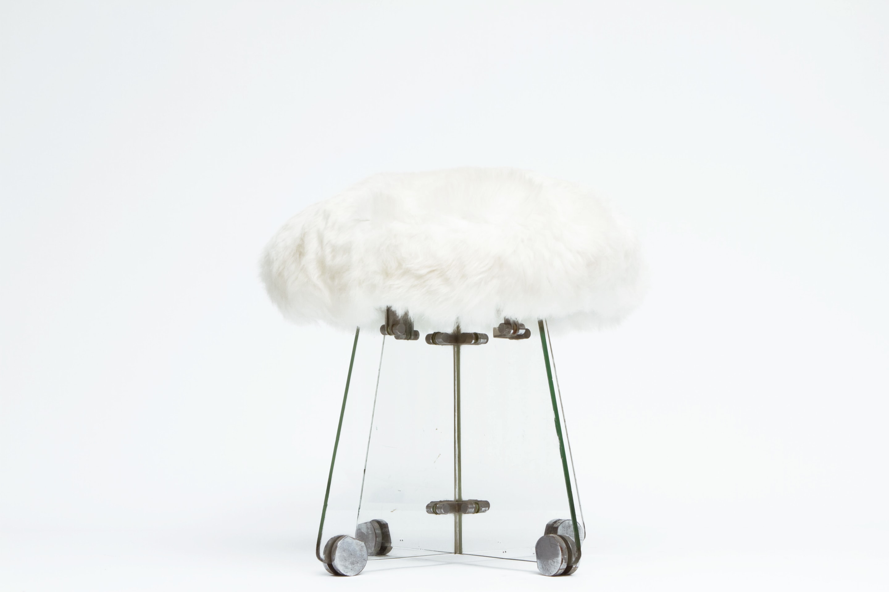 Attributed to Ren&eacute; Coulon, stool straight eye-level view