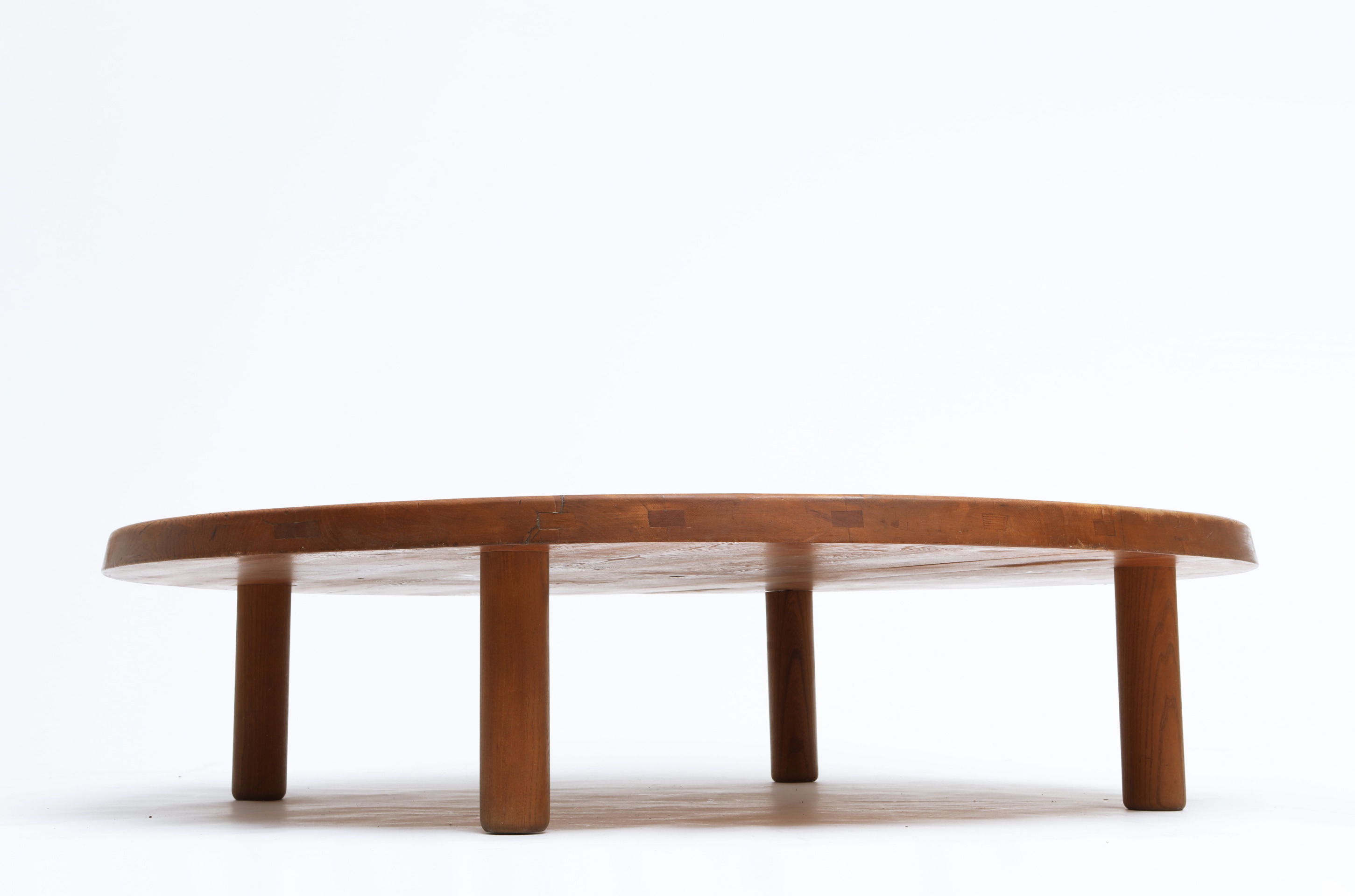 Pierre Chapo's &quot;T02P&quot; coffee table view from under