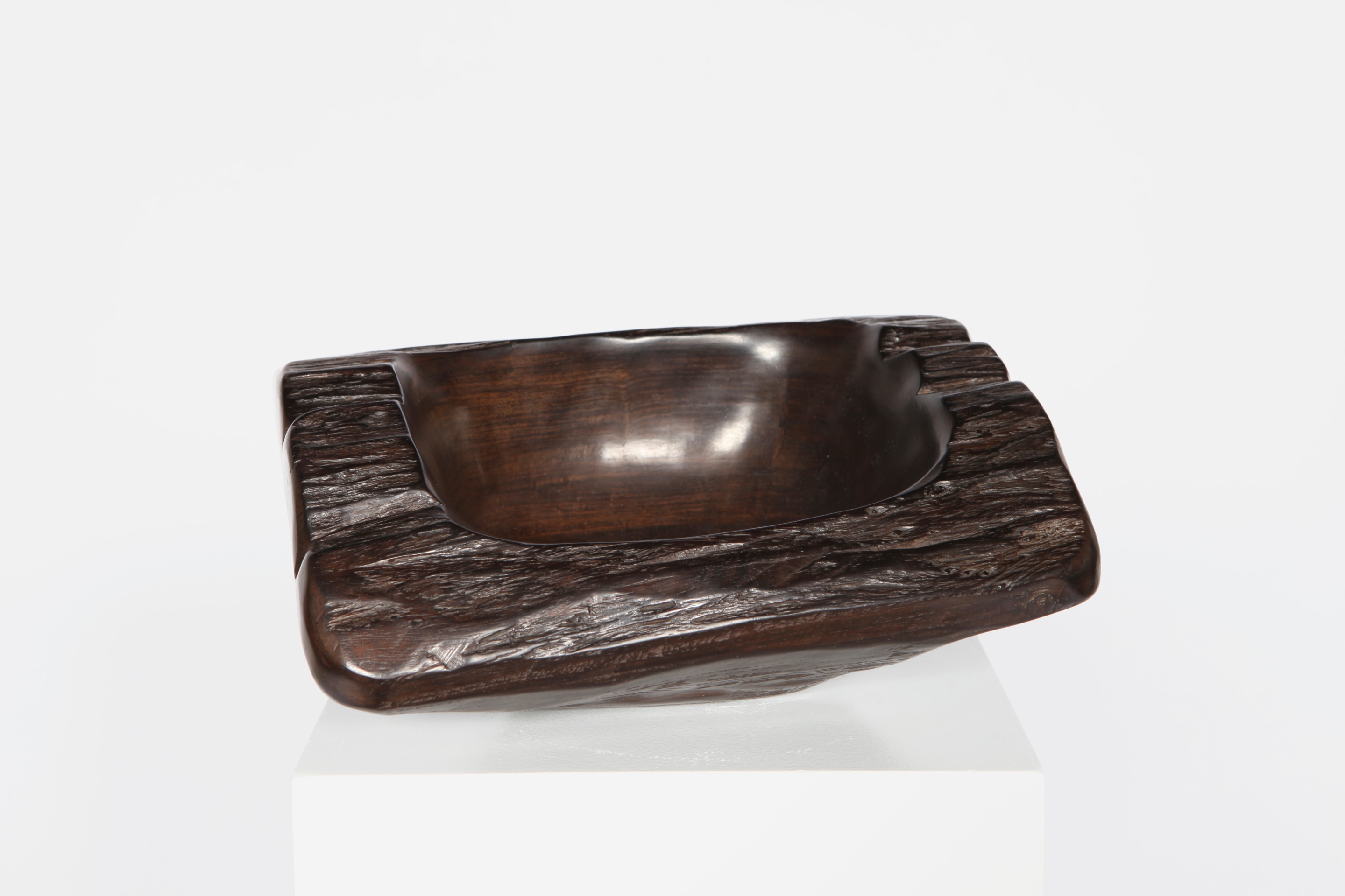 Alexandre Noll's Ebony bowl, top view