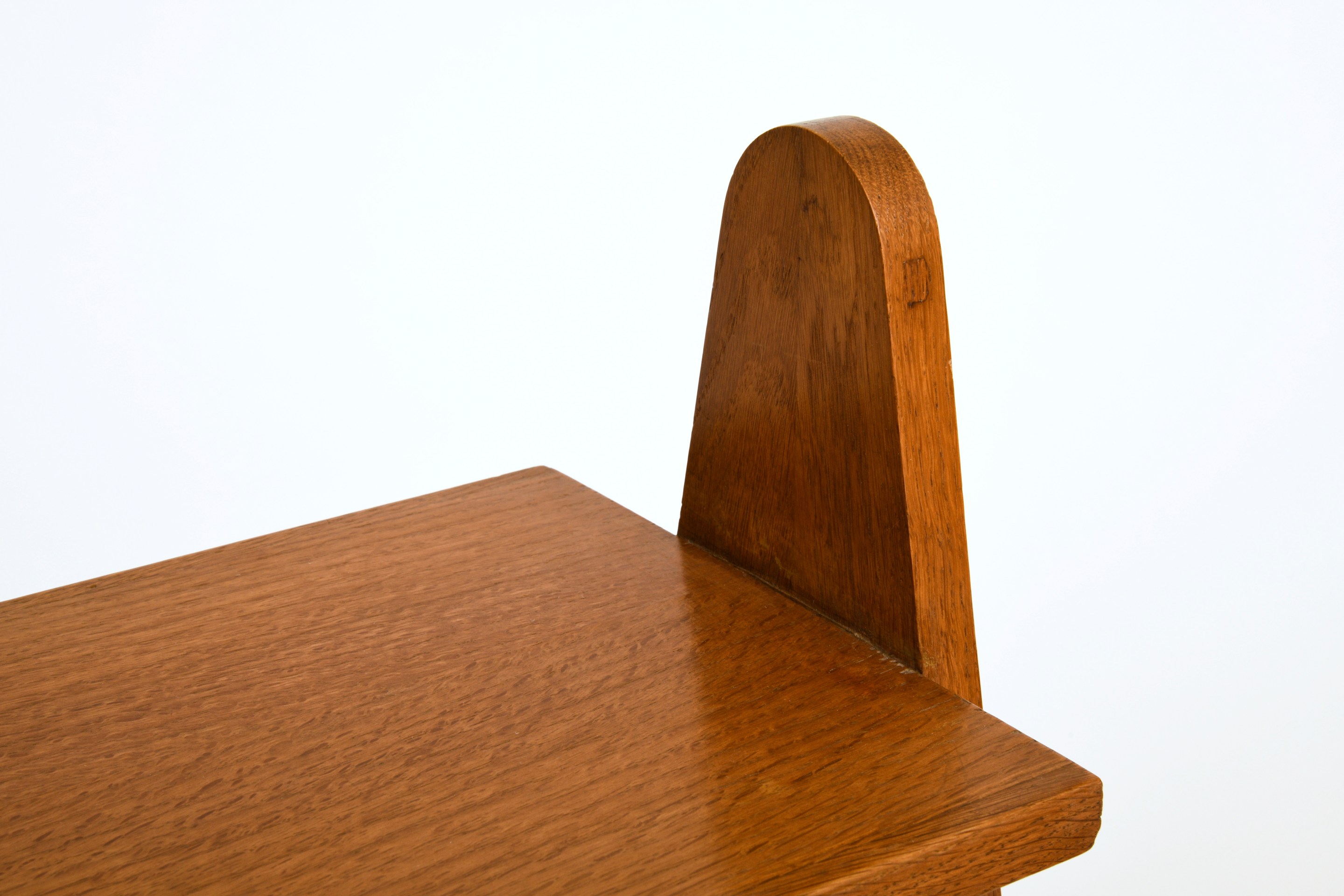 Unknown artist's pair of racks, detailed view of top