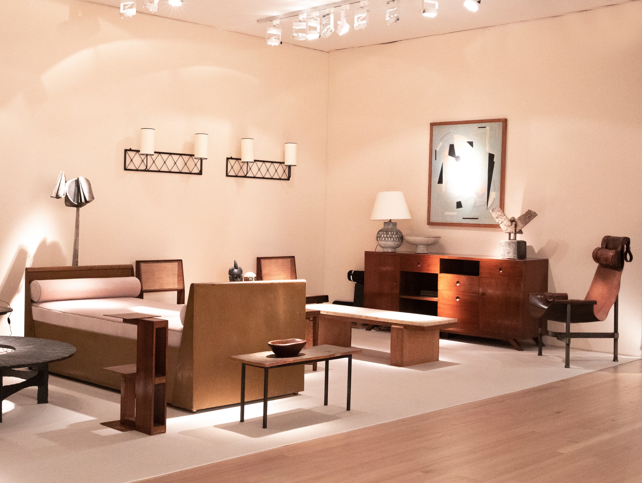 Installation view of the booth at The Salon Art+Design