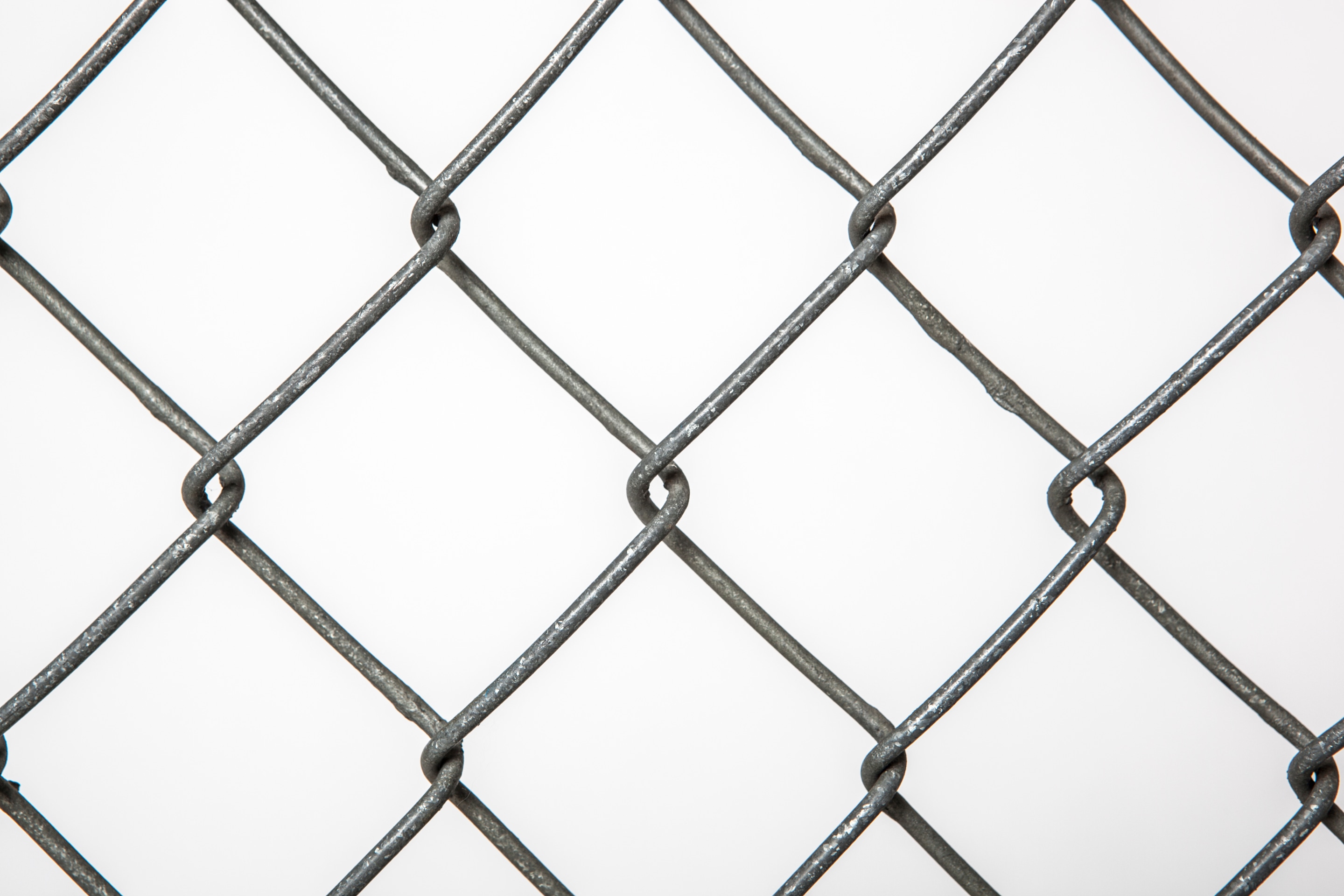 Paul Ludick's &quot;Apartheid&quot; chair, detailed view of chain linked fence