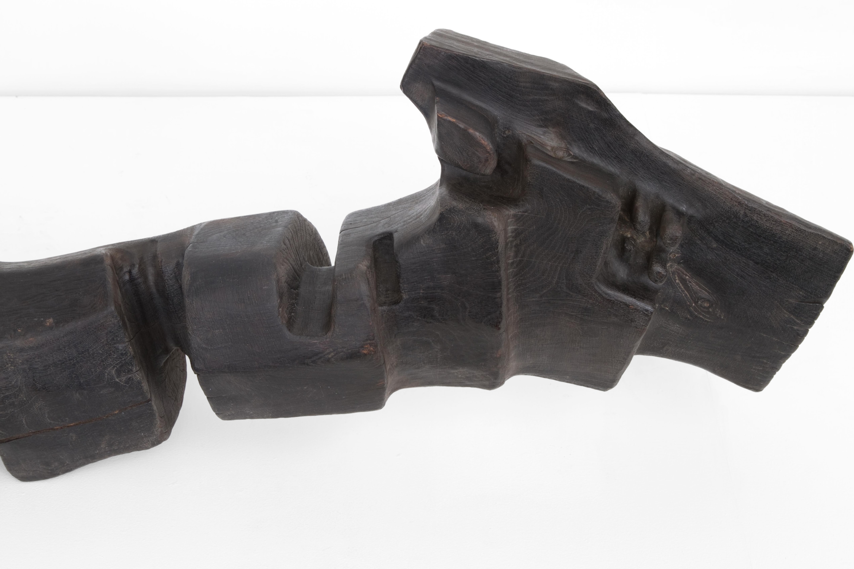 Michel Anasse's &quot;Rythmique&quot; sculpture detail of end