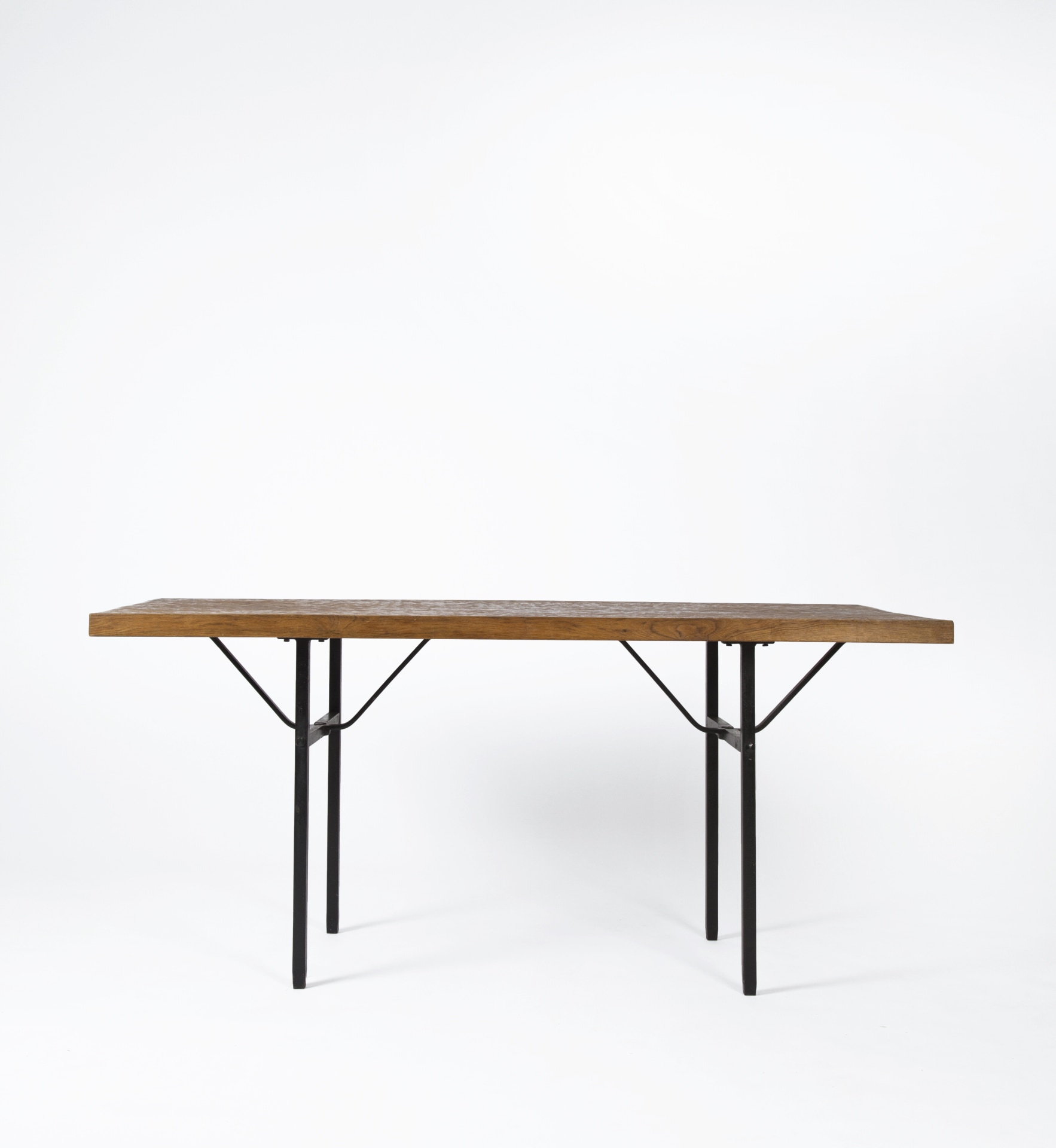 Marolles' dining table straight full view