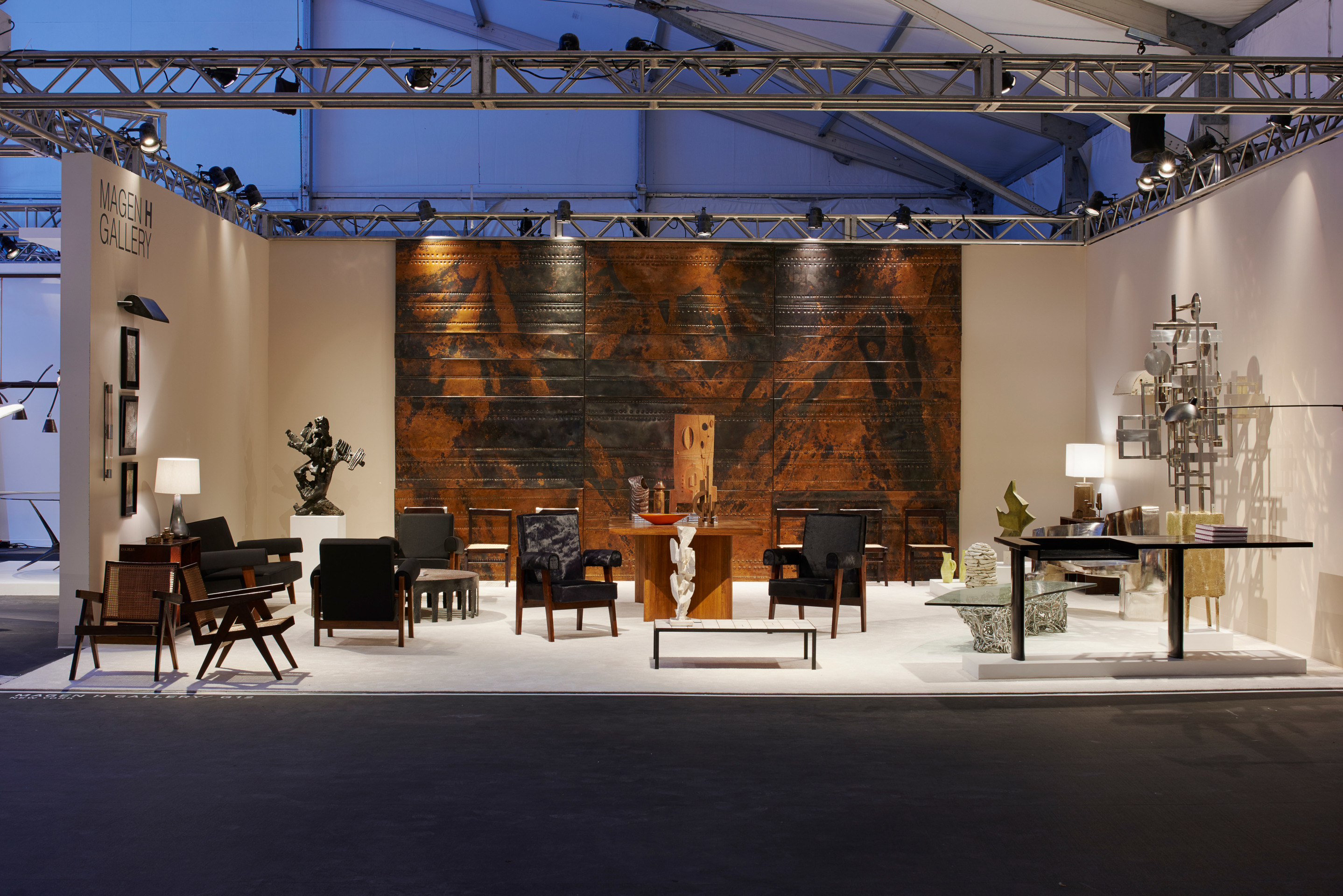 Magen H Gallery booth at Design Miami/ 2016, view of full booth