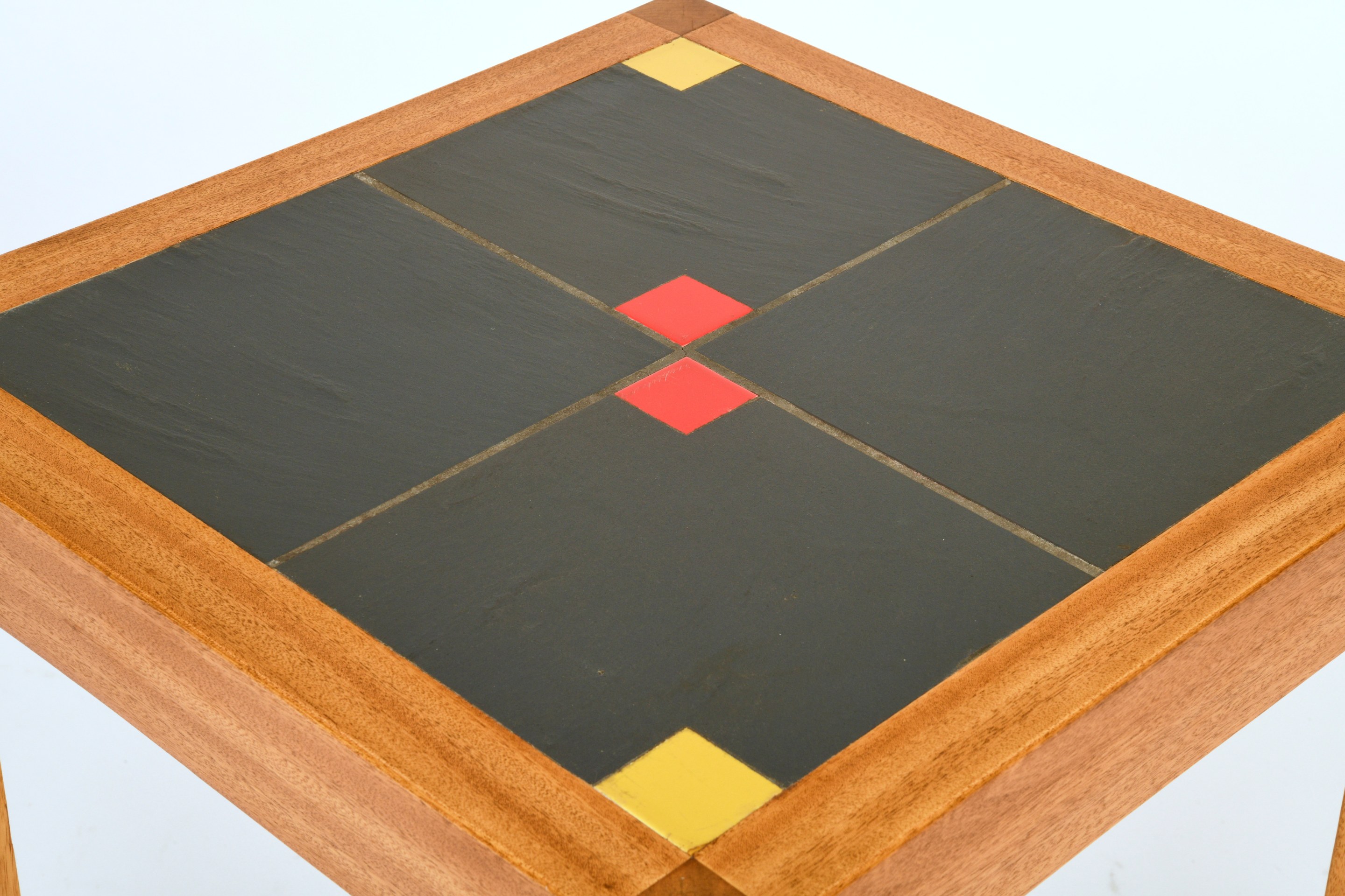 Henry Jacques Le Meme's table, detailed view of table top