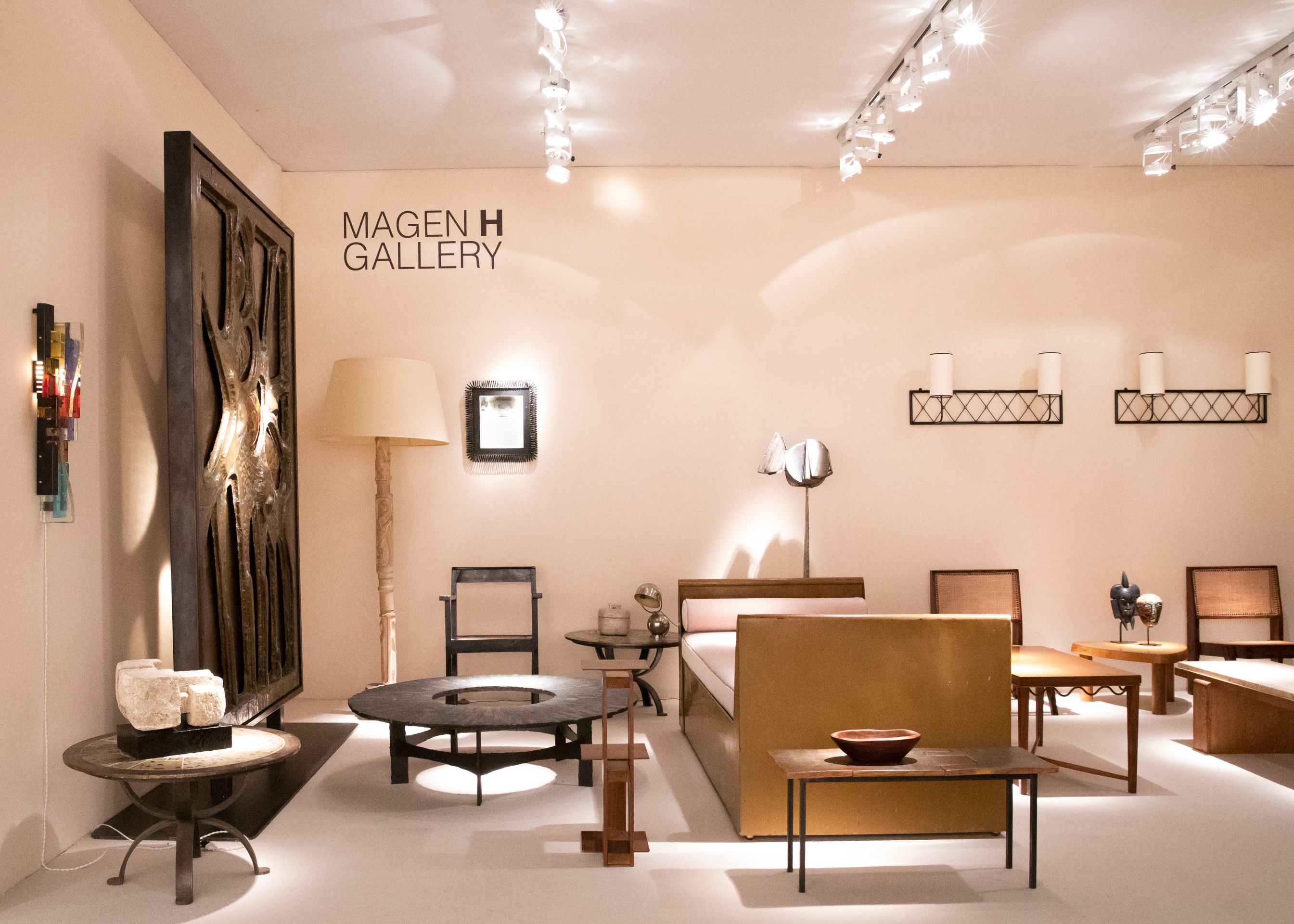 Installation view of the booth at The Salon Art+Design