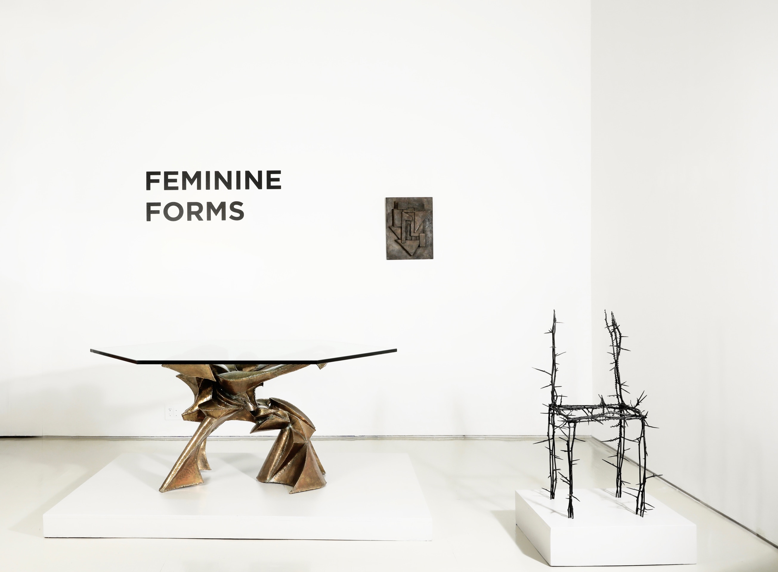 Installation view of Feminine Forms