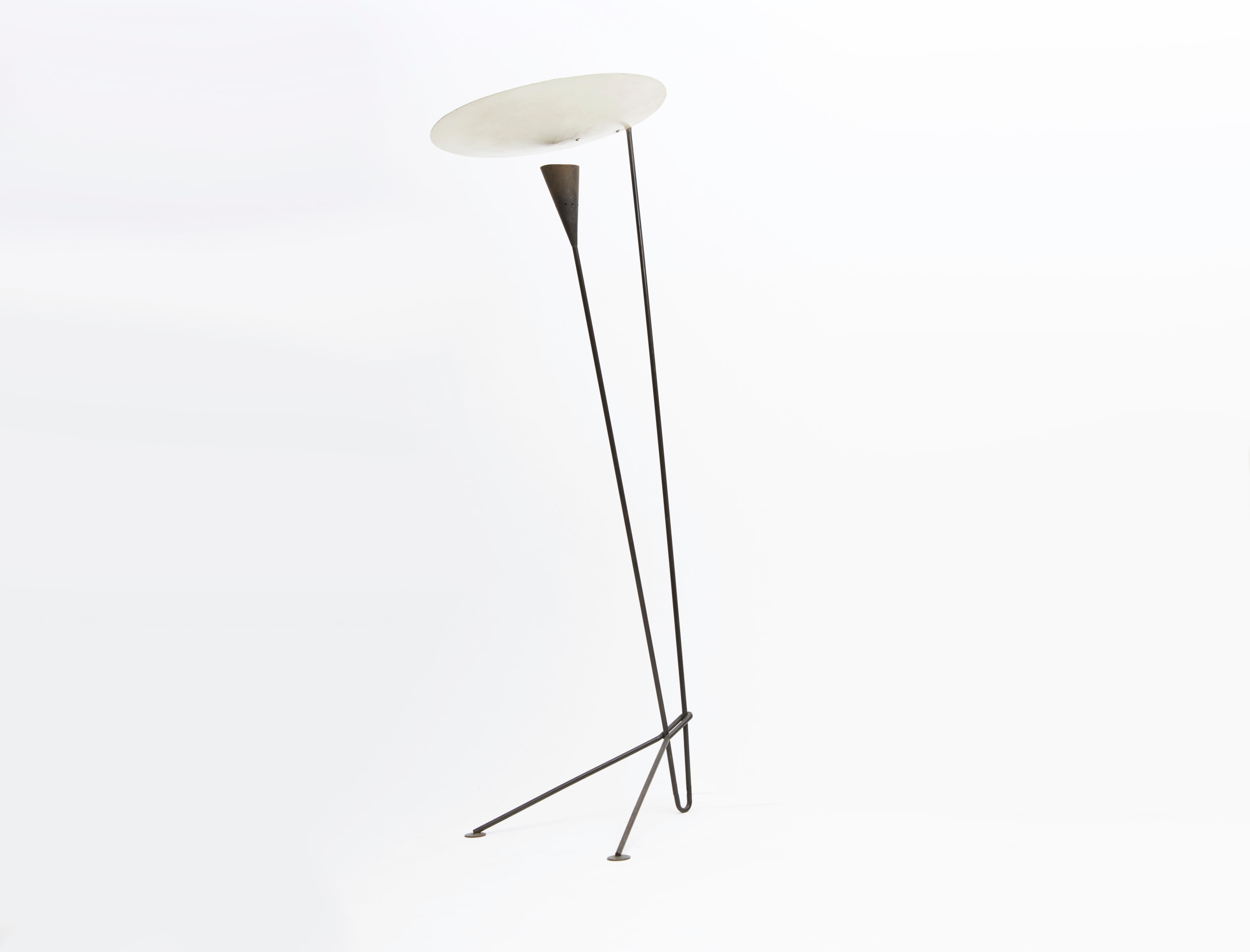 Michel Buffet's floor lamp side view