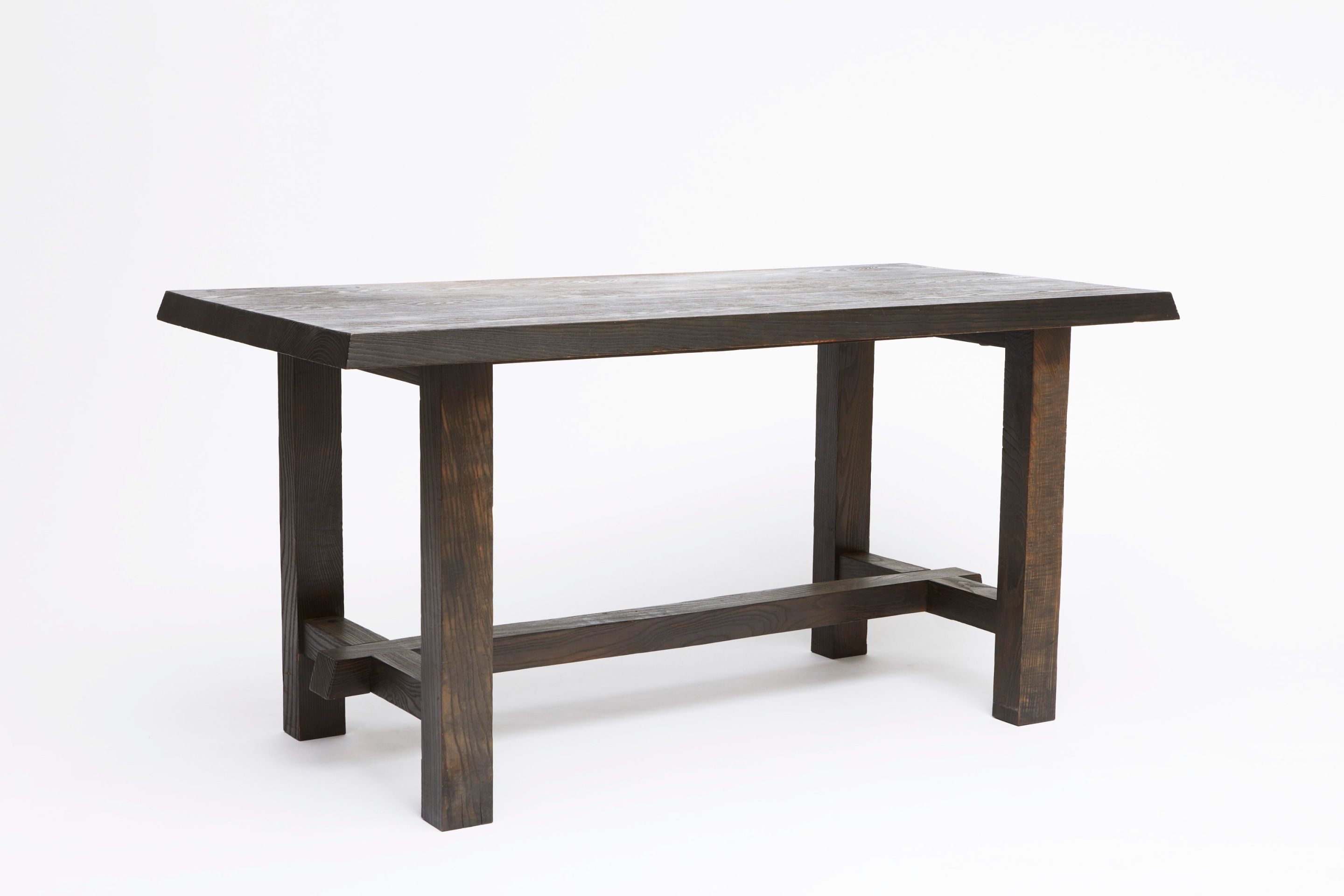 Charlotte Perriand's dining table, diagonal view