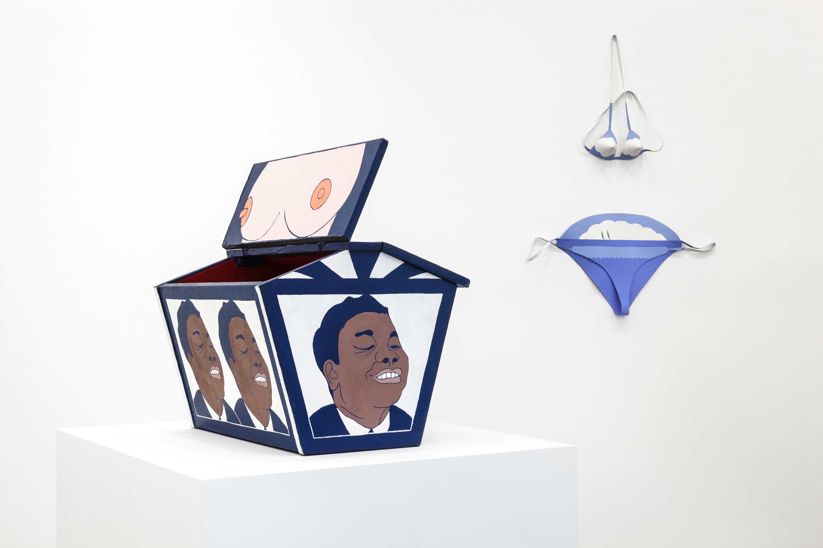 John Wesley Objects and Paintings Exhibitions David Kordansky Gallery