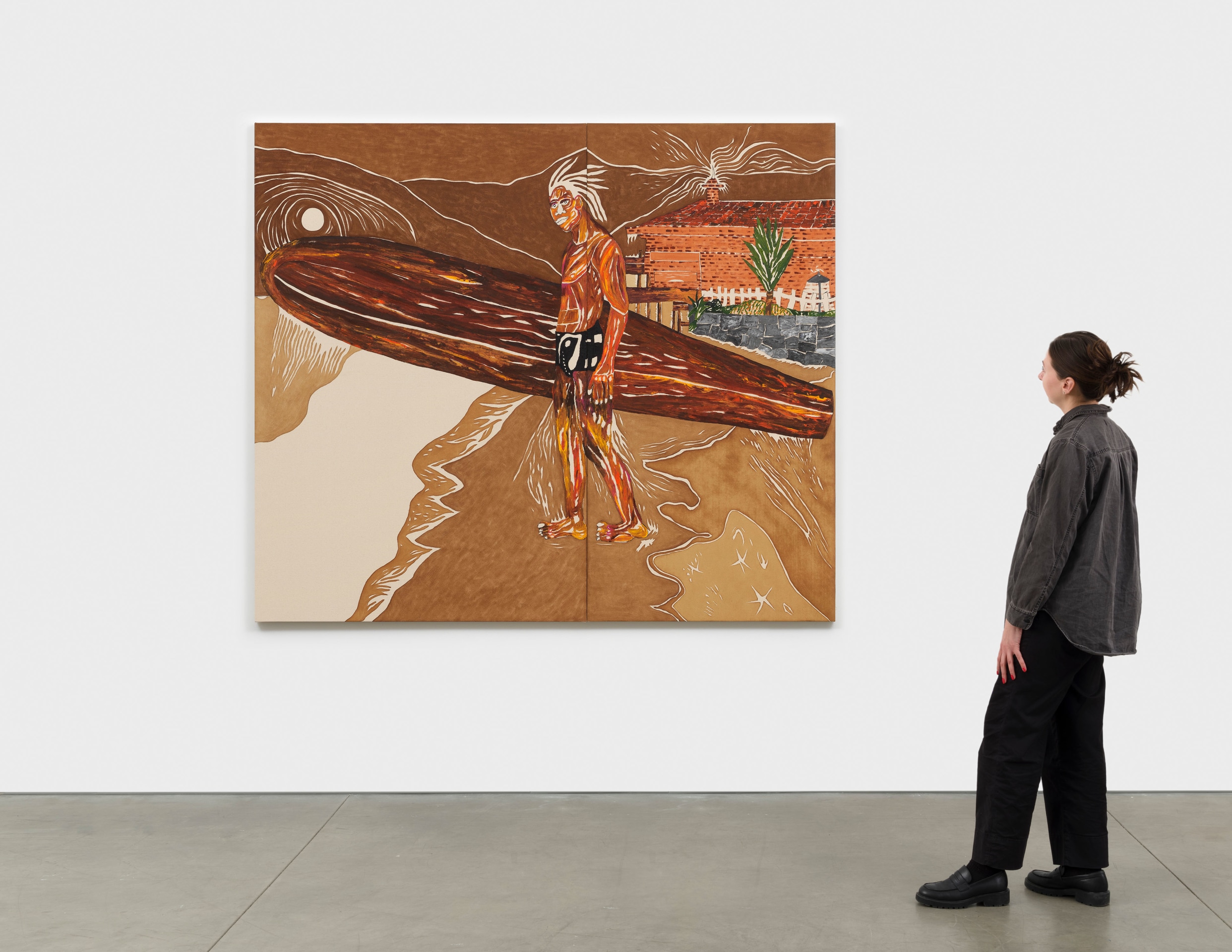 Chase Hall - The Bathers - Exhibitions - David Kordansky Gallery