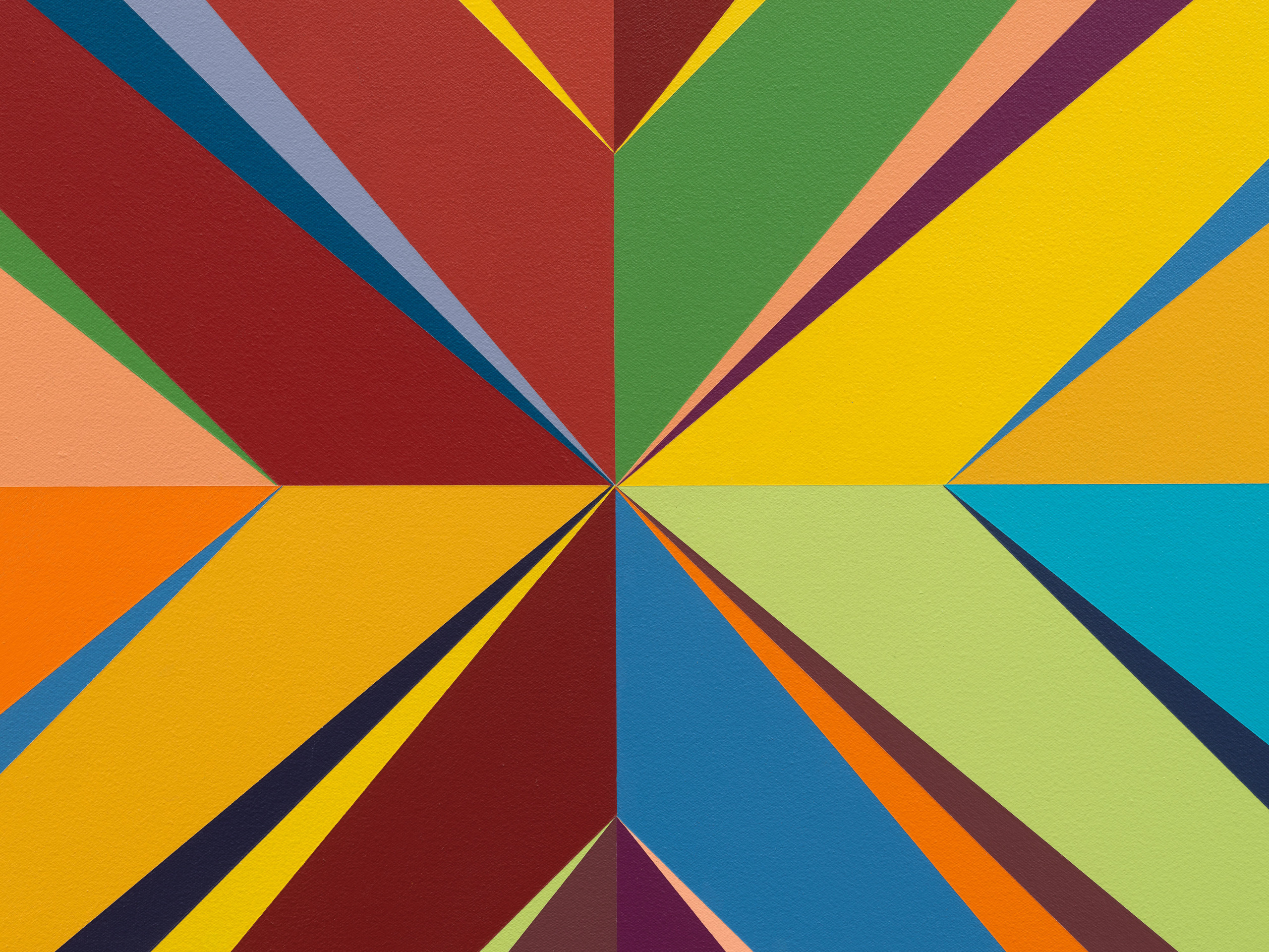 Odili Donald Odita - Degrees of Separation - Exhibitions - David ...