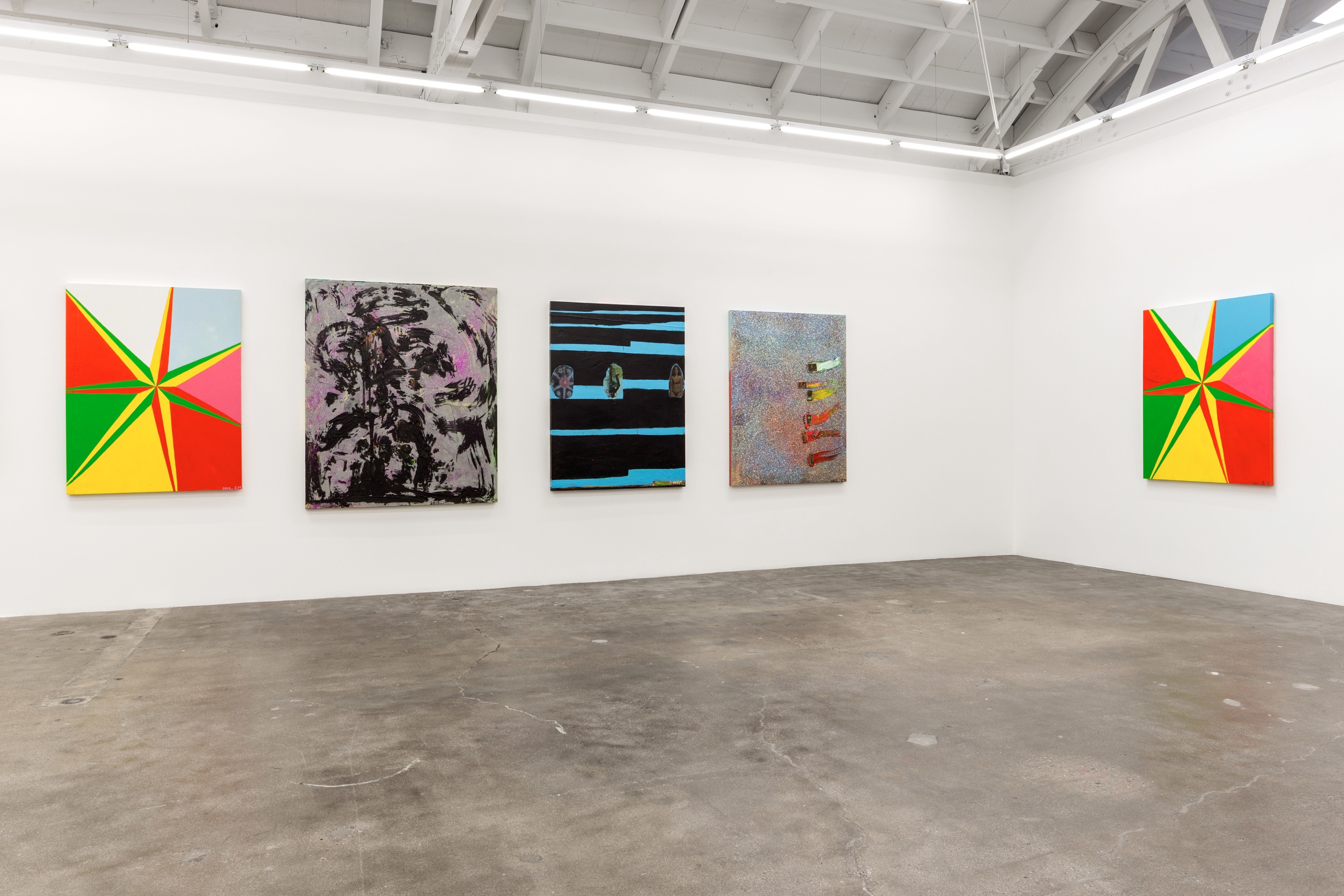 Chris Martin - - Exhibitions - David Kordansky Gallery