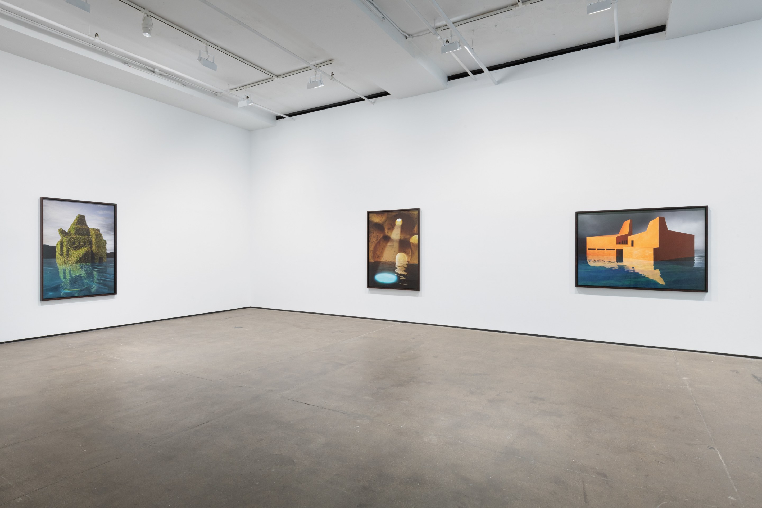 Installation view of James Casebere: Seeds of Time at Sean Kelly, New York, June 27 &ndash; August 2, 2024, Photography: Adam Reich, Courtesy: Sean Kelly, New York/Los Angeles