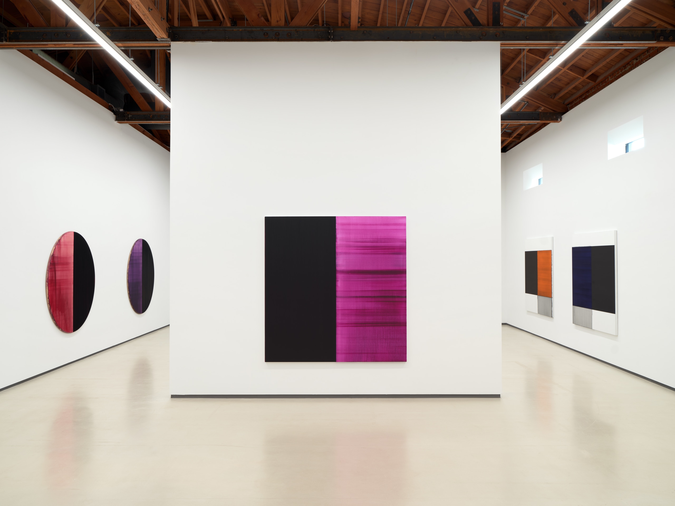Installation view of Callum Innes: Turn at Sean Kelly, Los Angeles, March 16 &ndash; May 4, 2024, Photography: Brica Wilcox, Courtesy: Sean Kelly New York/Los Angeles