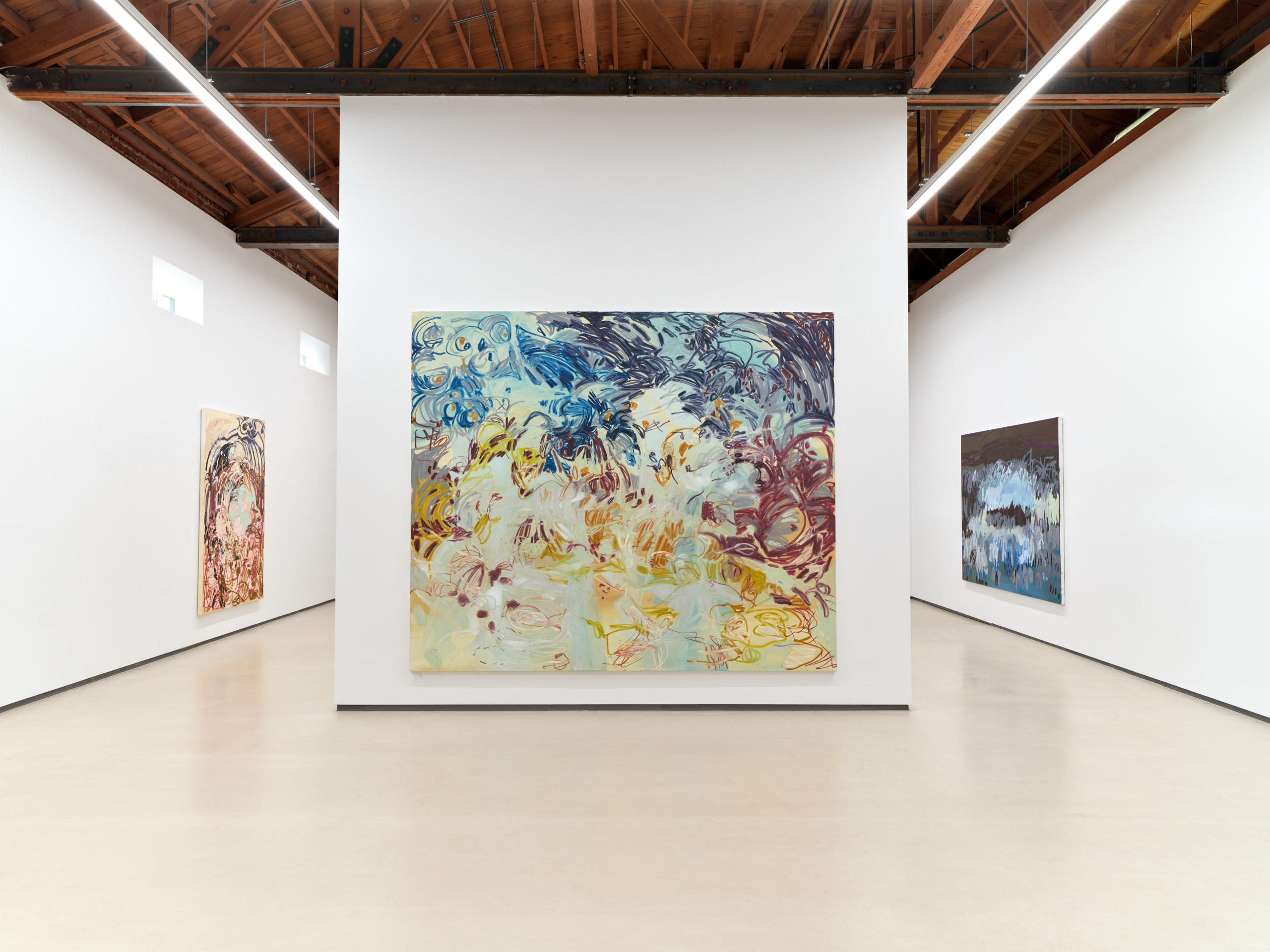 Installation view of Janaina Tsch&auml;pe: Restless Moraine at Sean Kelly, Los Angeles, January 14 - March 4, 2023, Photography: Brica Wilcox, Courtesy: Sean Kelly