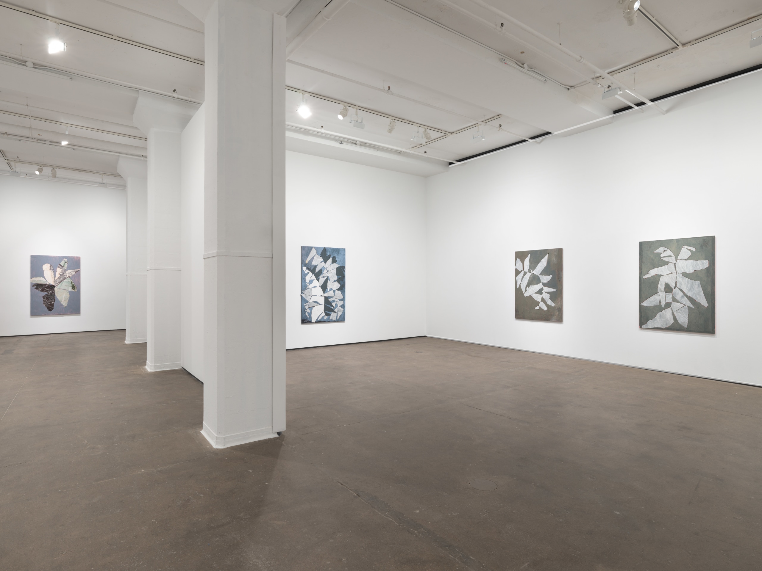 Installation view of&nbsp;Sam Moyer: Subject to change at Sean Kelly, New York, May 2 &ndash; June 14, 2025, Photography: JSP Art Photography, Courtesy: Sean Kelly, New York/Los Angeles