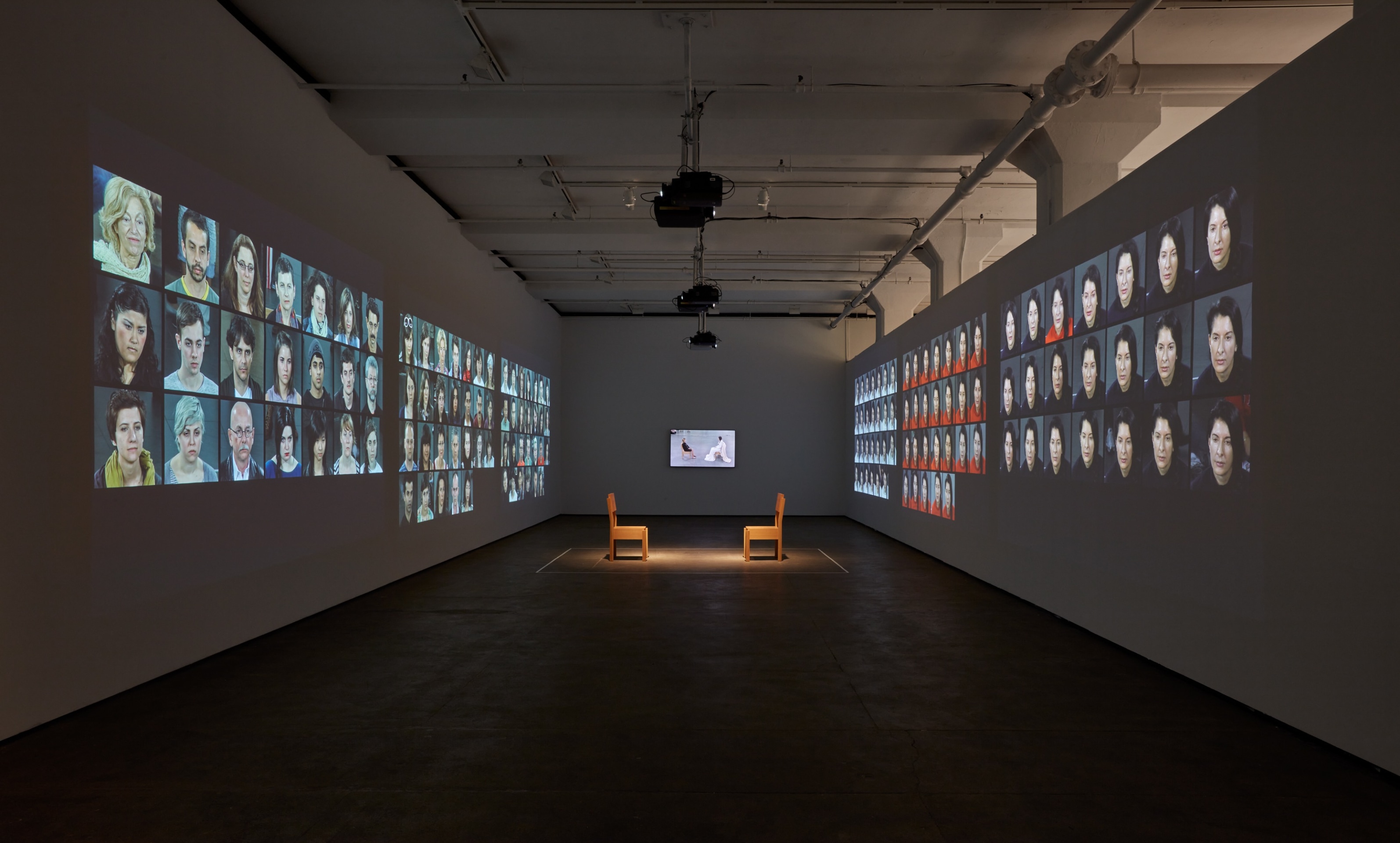 Installation view of Marina Abramović: Performative at Sean Kelly, New York, March 4 – April 16, 2022,