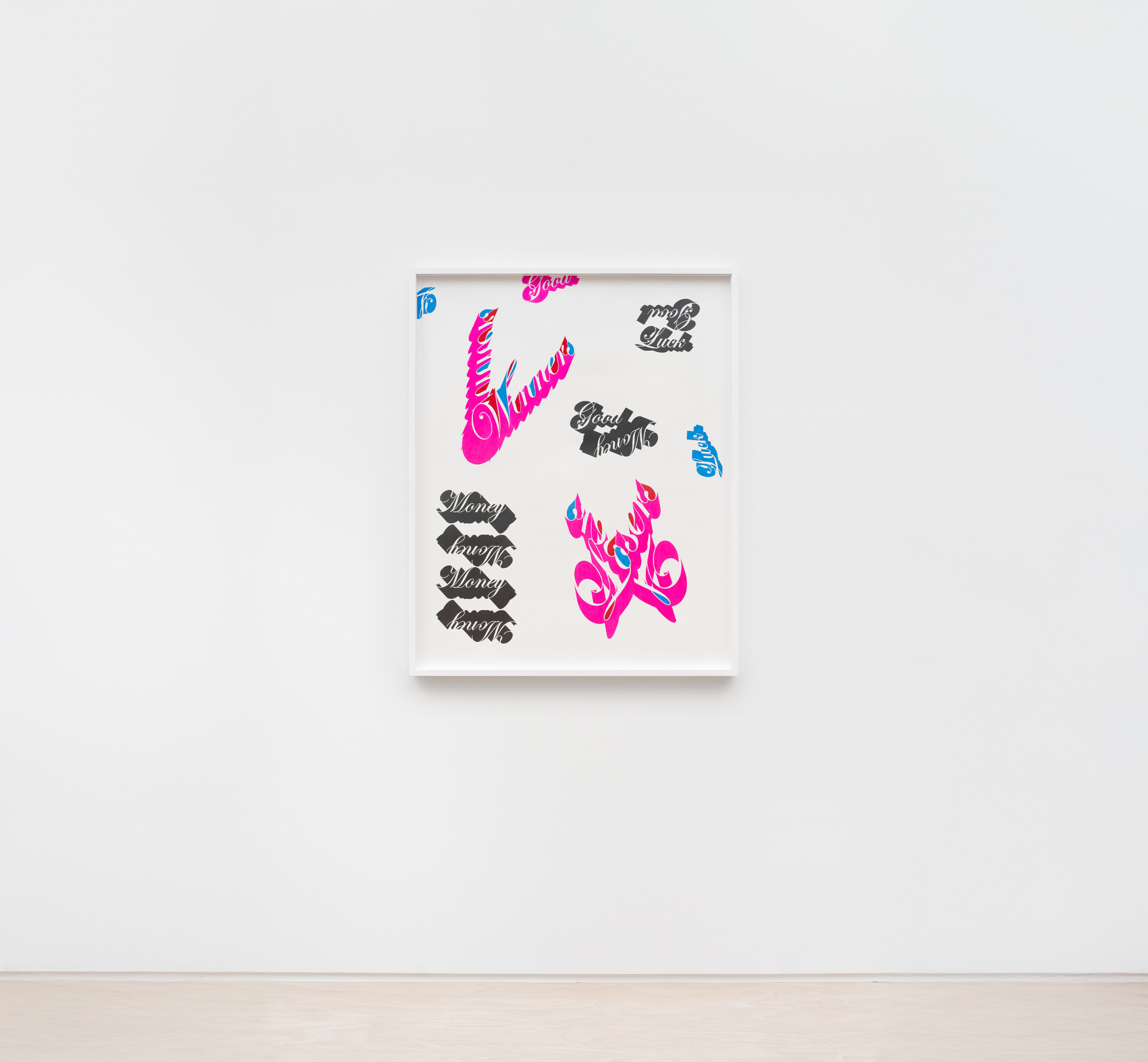 Sadie Barnette, Good Luck Money, 2025