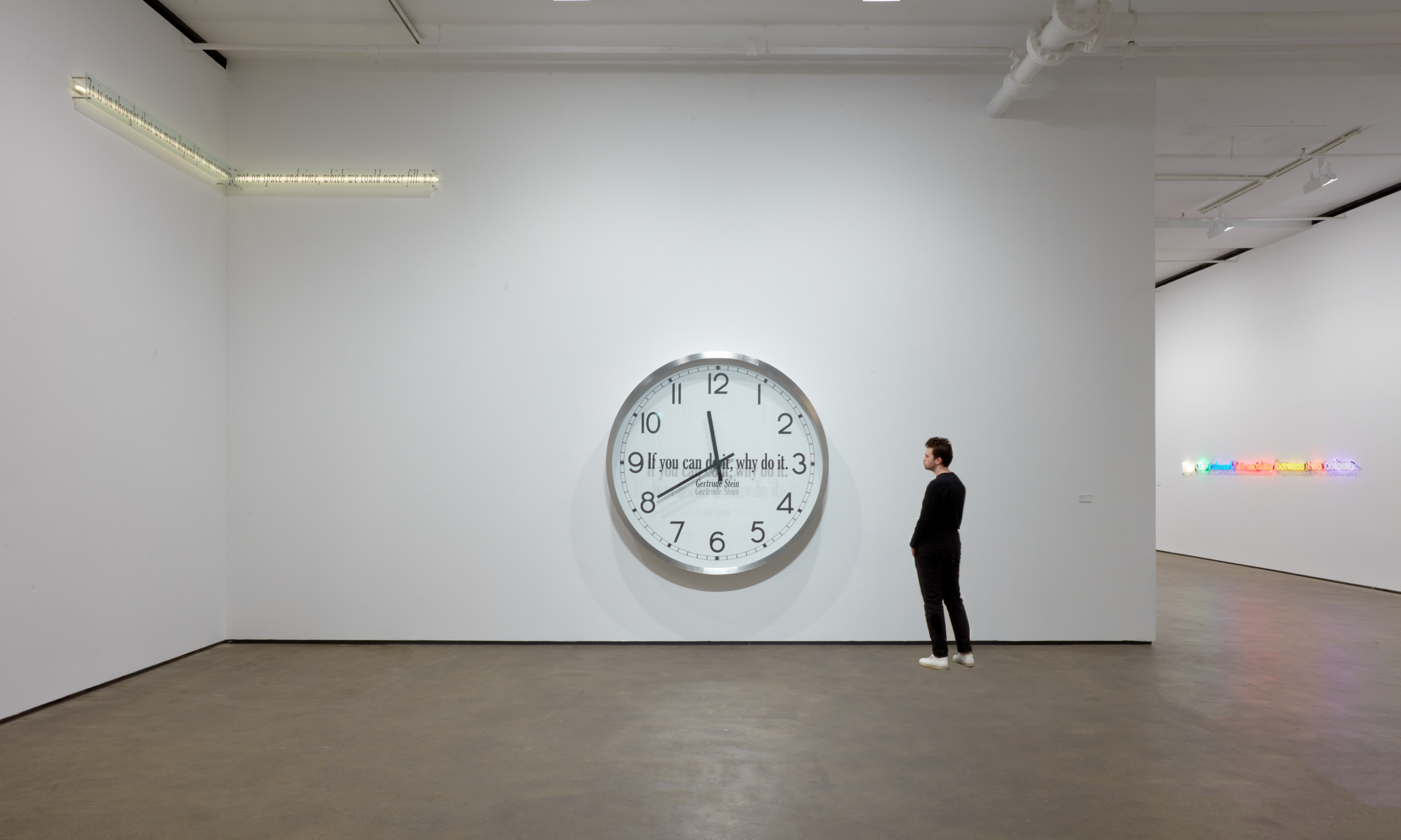 Installation view of&nbsp;Joseph Kosuth: Future Memory at Sean Kelly, New York, March 7 &ndash; April 18, 2025, Photography: Jason Wyche, Courtesy: Sean Kelly, New York/Los Angeles