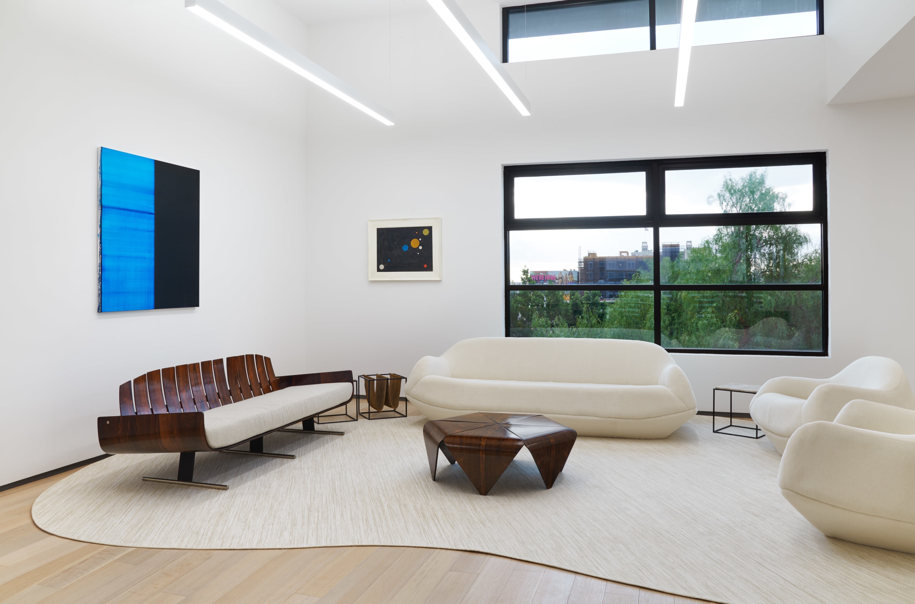 Installation view of Zalszupin 100 in Collaboration with Ulysses de Santi at Sean Kelly, Los Angeles, November 19, 2022 - January 7, 2023, Photo: Brica Wilcox, Courtesy: Sean Kelly and Ulysses de Santi.