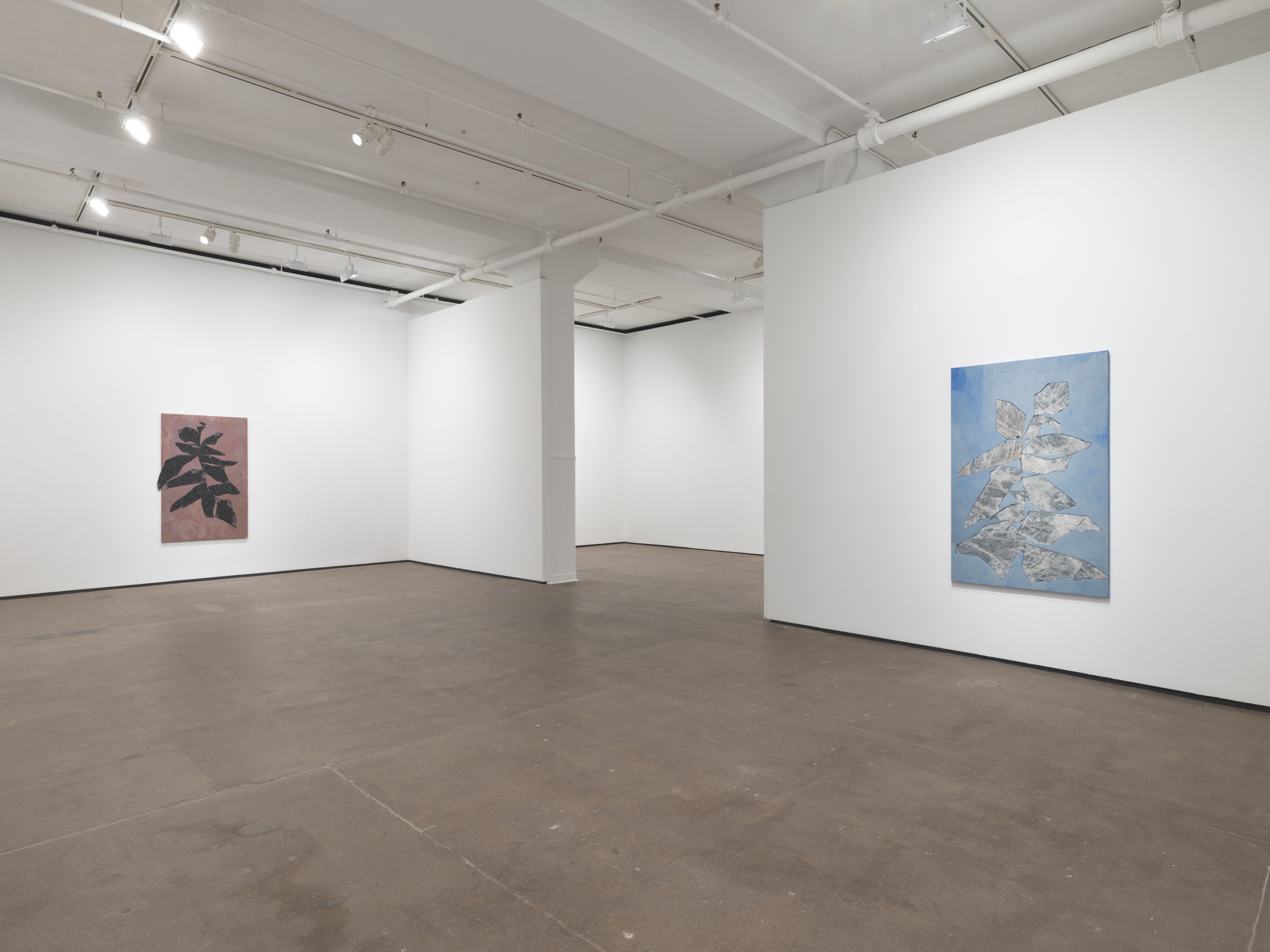 Installation view of&nbsp;Sam Moyer: Subject to change at Sean Kelly, New York, May 2 &ndash; June 14, 2025, Photography: JSP Art Photography, Courtesy: Sean Kelly, New York/Los Angeles