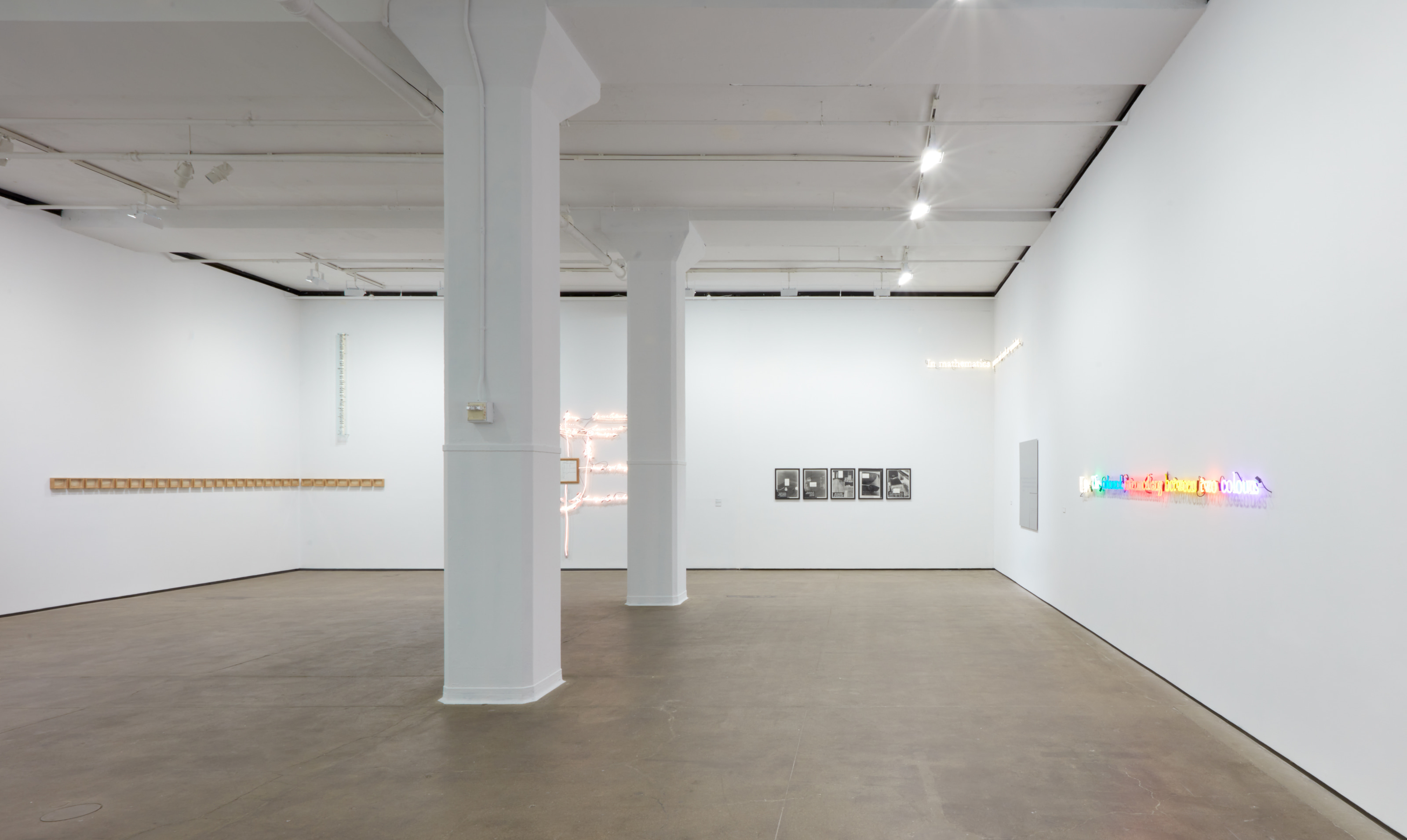 Installation view of&nbsp;Joseph Kosuth: Future Memory at Sean Kelly, New York, March 7 &ndash; April 18, 2025, Photography: Jason Wyche, Courtesy: Sean Kelly, New York/Los Angeles