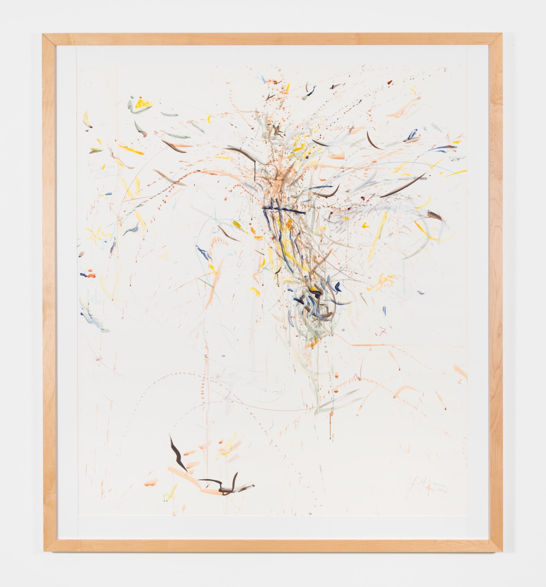 King of Crickets, 2008, pencil, colored pencil, acrylic, India ink, and